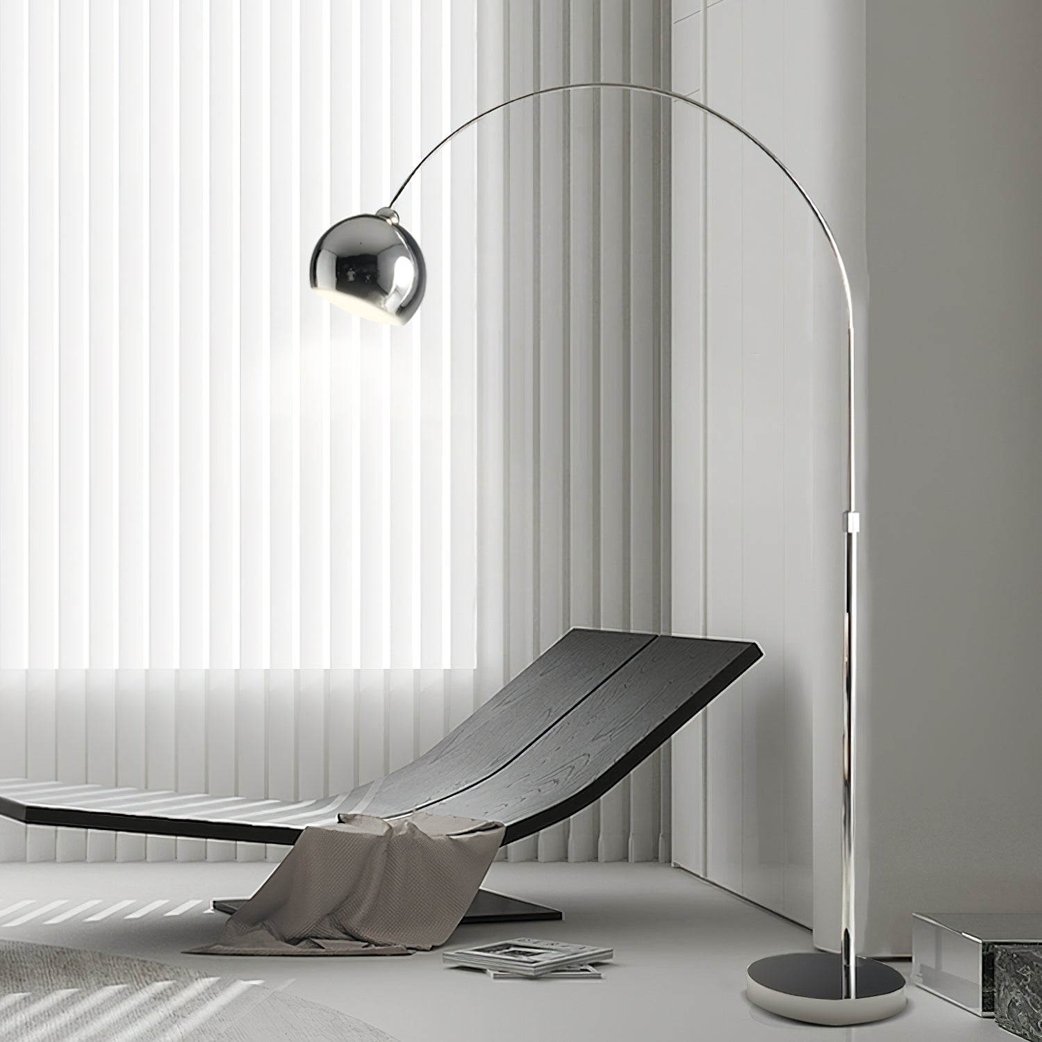 Opal Minimalist Floor Lamp - Letslighting