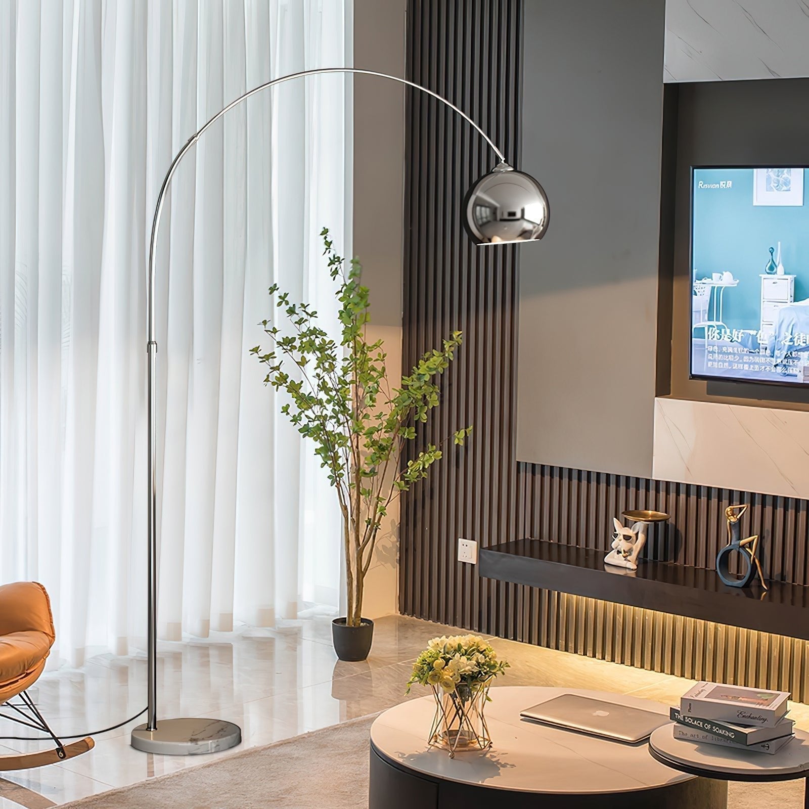 Opal Minimalist Floor Lamp - Letslighting