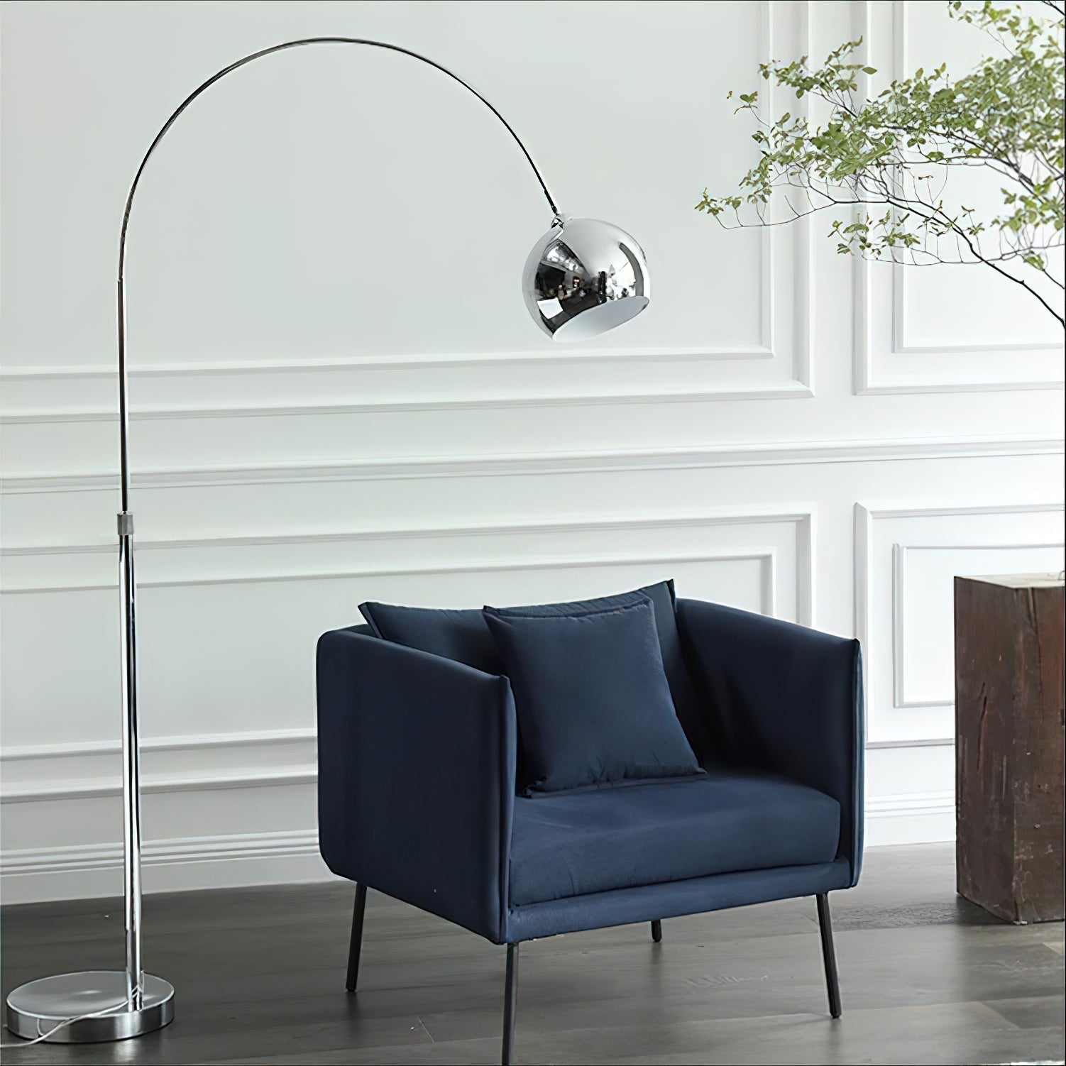 Opal Minimalist Floor Lamp - Letslighting