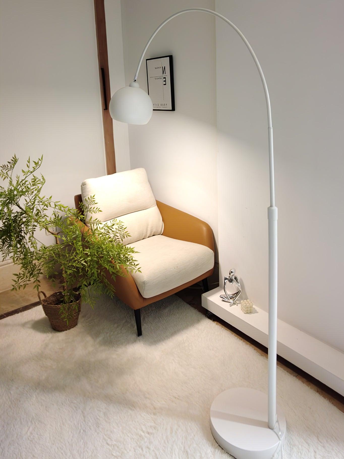 Opal Minimalist Floor Lamp - Letslighting