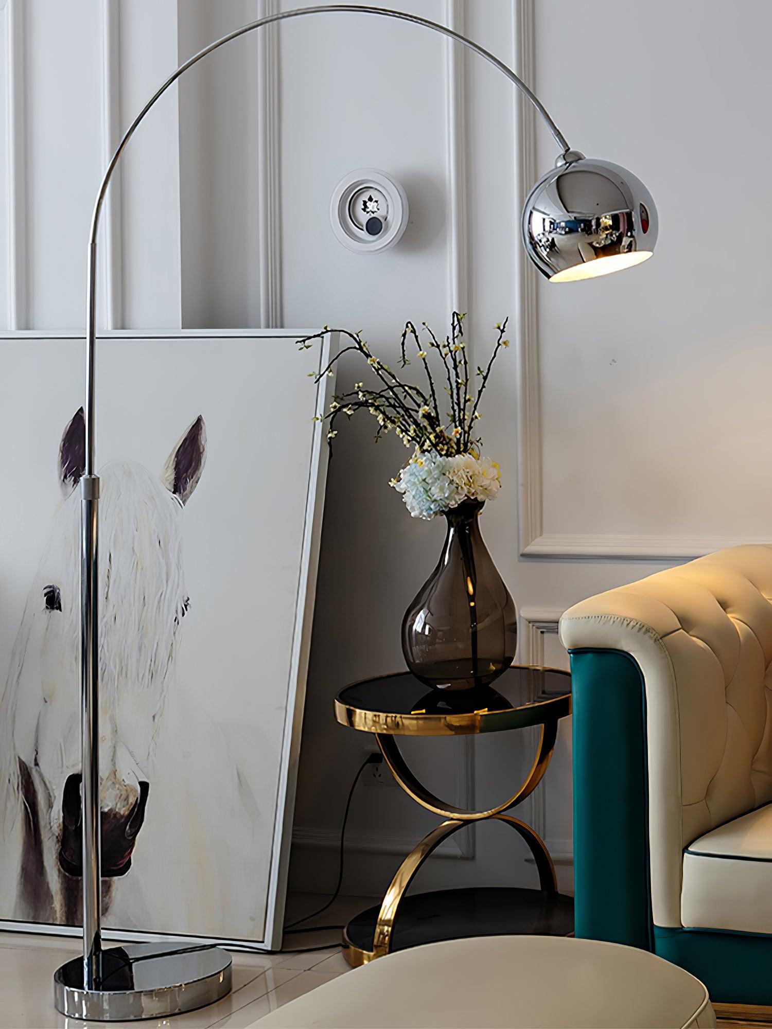 Opal Minimalist Floor Lamp - Letslighting