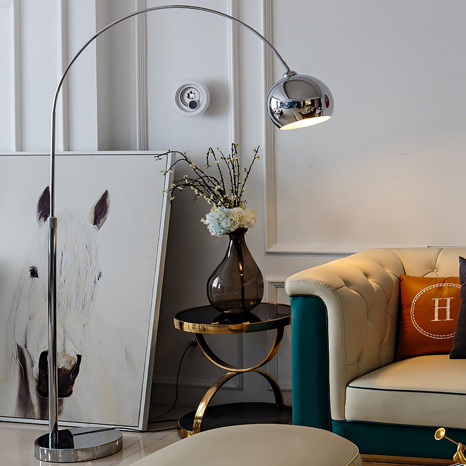 Opal Minimalist Floor Lamp - Letslighting