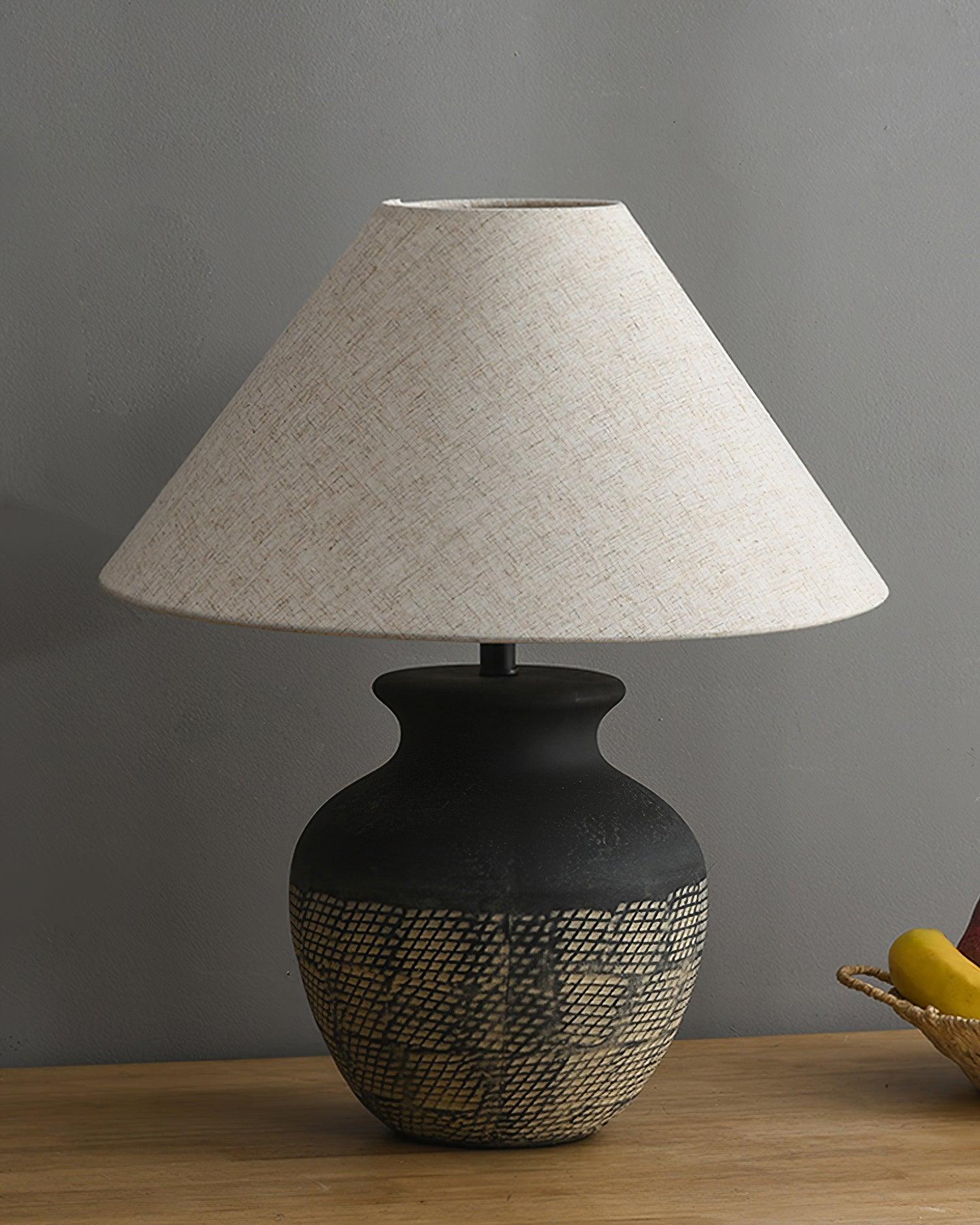 Ellie Minimalist Ceramics Table Lamp - Letslighting