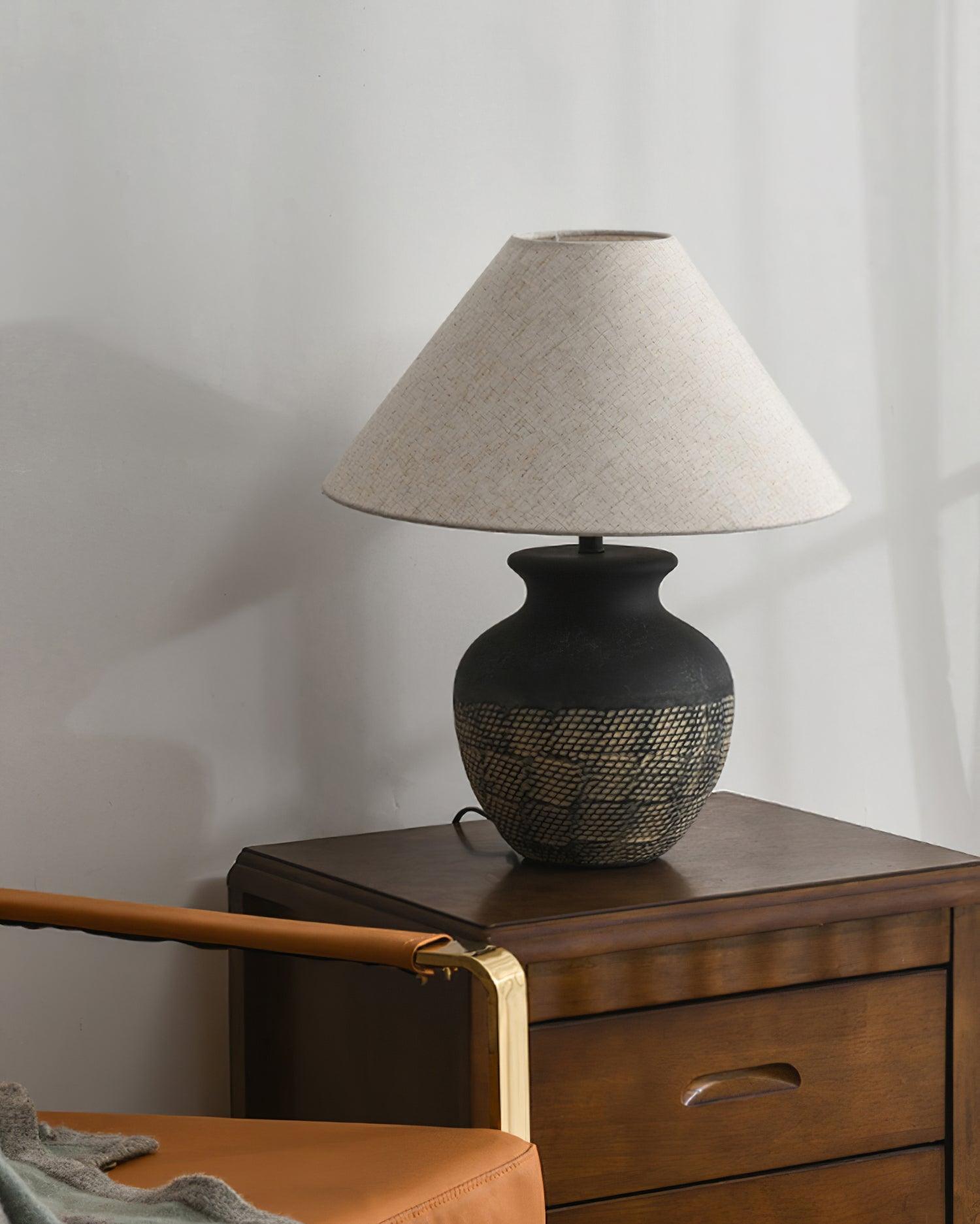 Ellie Minimalist Ceramics Table Lamp - Letslighting
