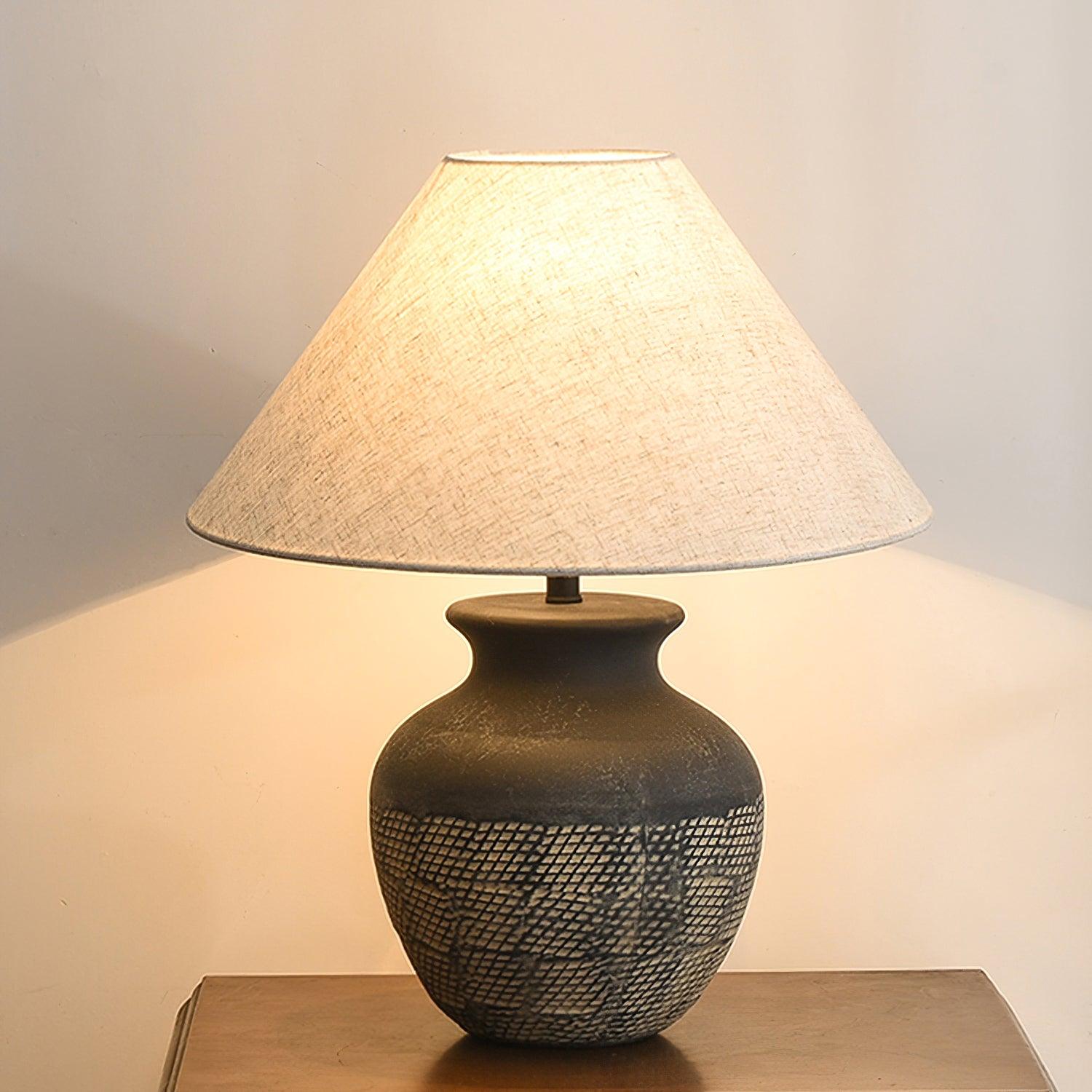 Ellie Minimalist Ceramics Table Lamp - Letslighting