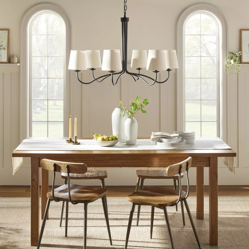 Kvennuvyn Fabric Chandelier - Letslighting