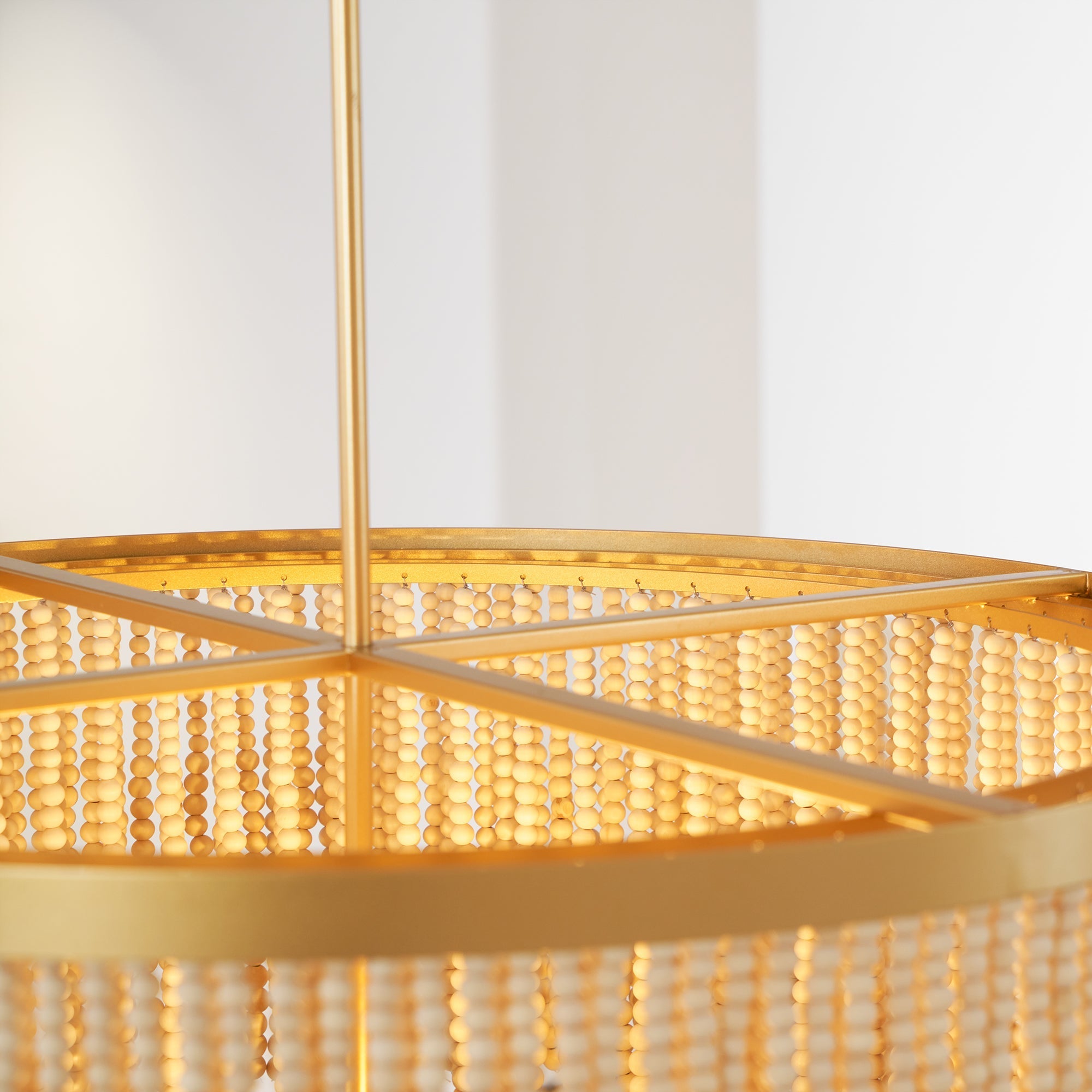 Silva Chandelier Wood and Coconut beads