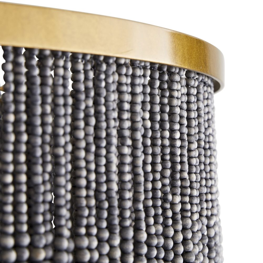 Silva Chandelier Wood and Coconut beads