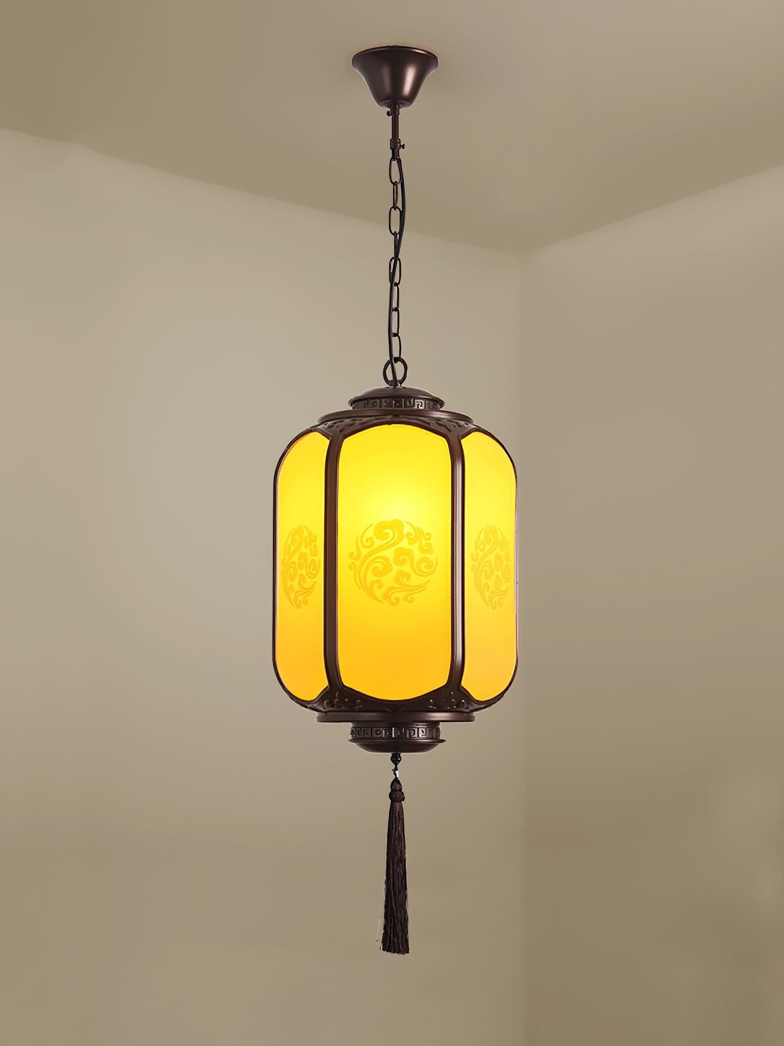 Antique Lantern Outdoor Pendant Light - Blowlighting