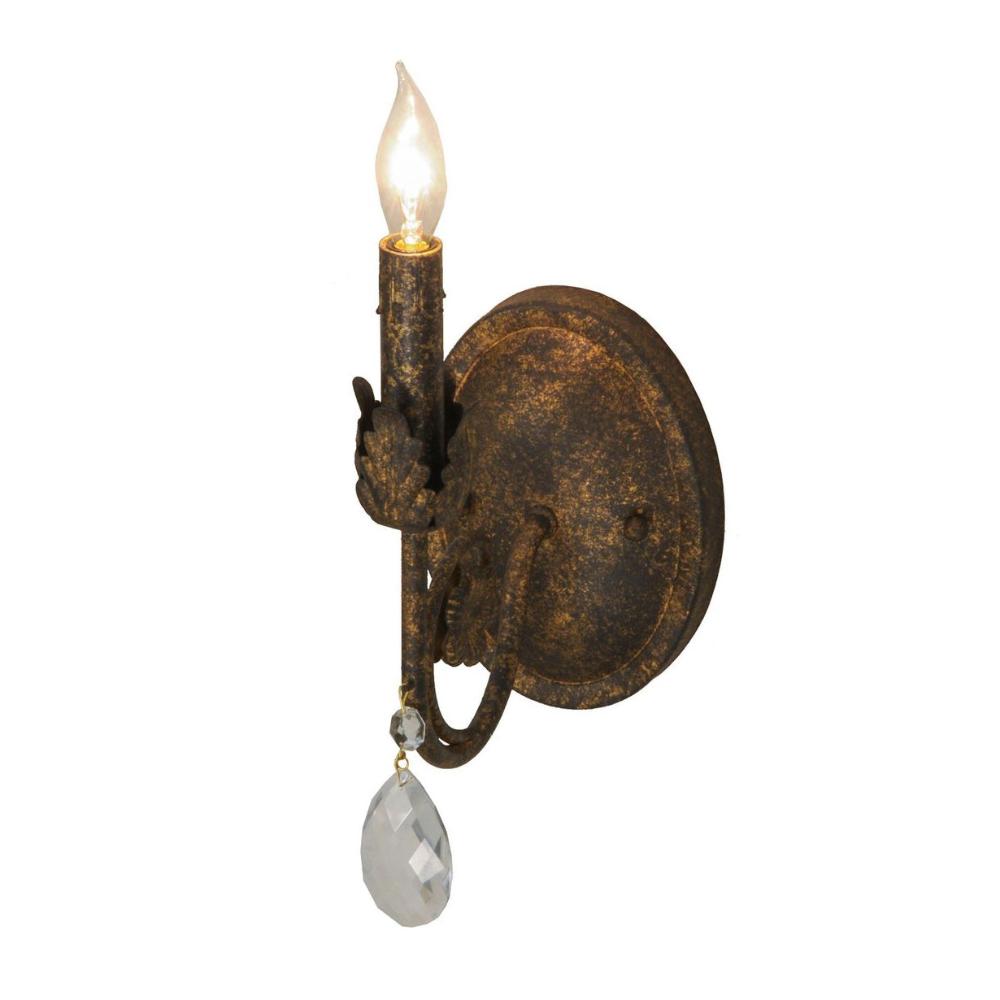 Alice Vintage Antique Brass Wall Lamp - Letslighting