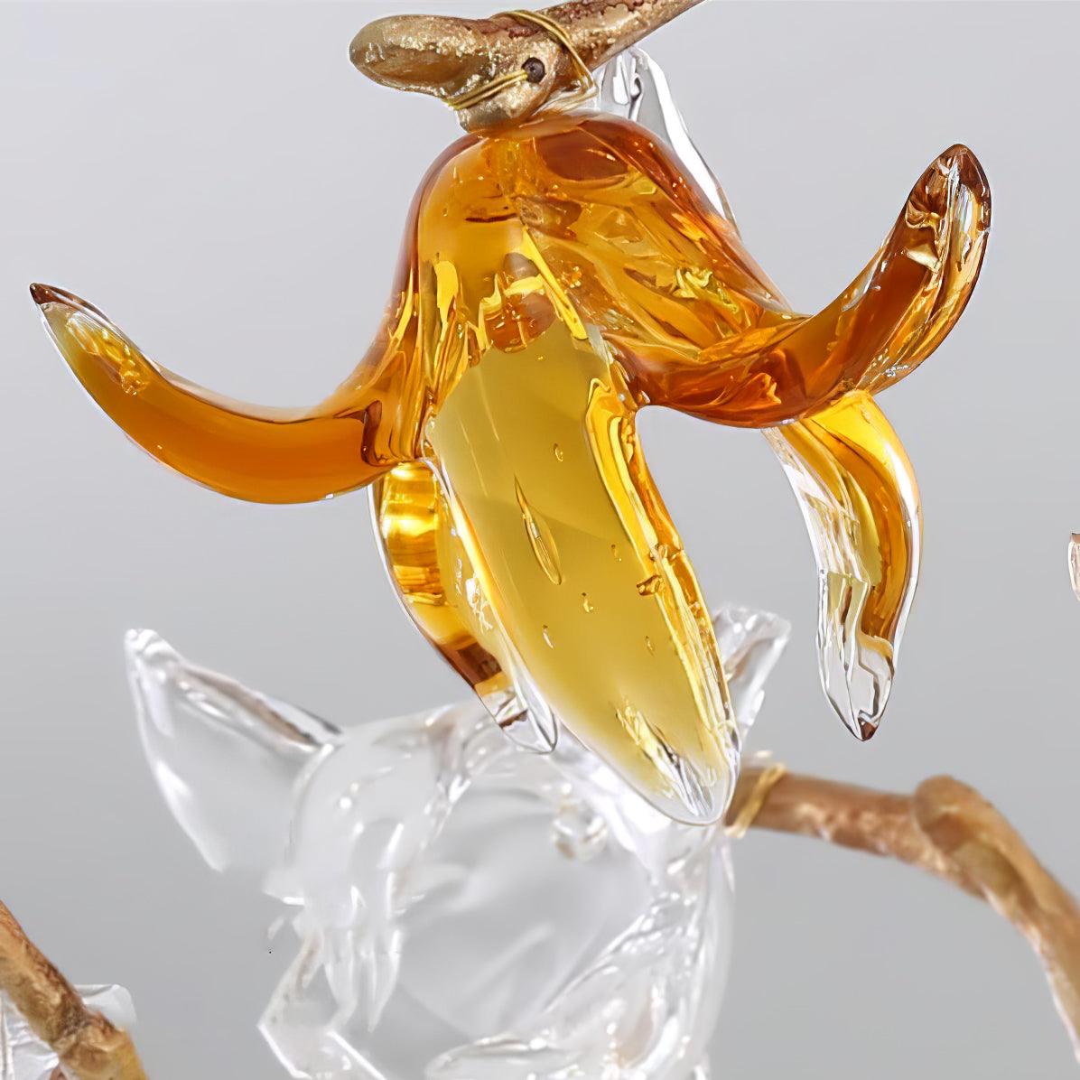 Ulfuvye Postmodern Luxury Branch Brass Crystal Chandelier - Letslighting