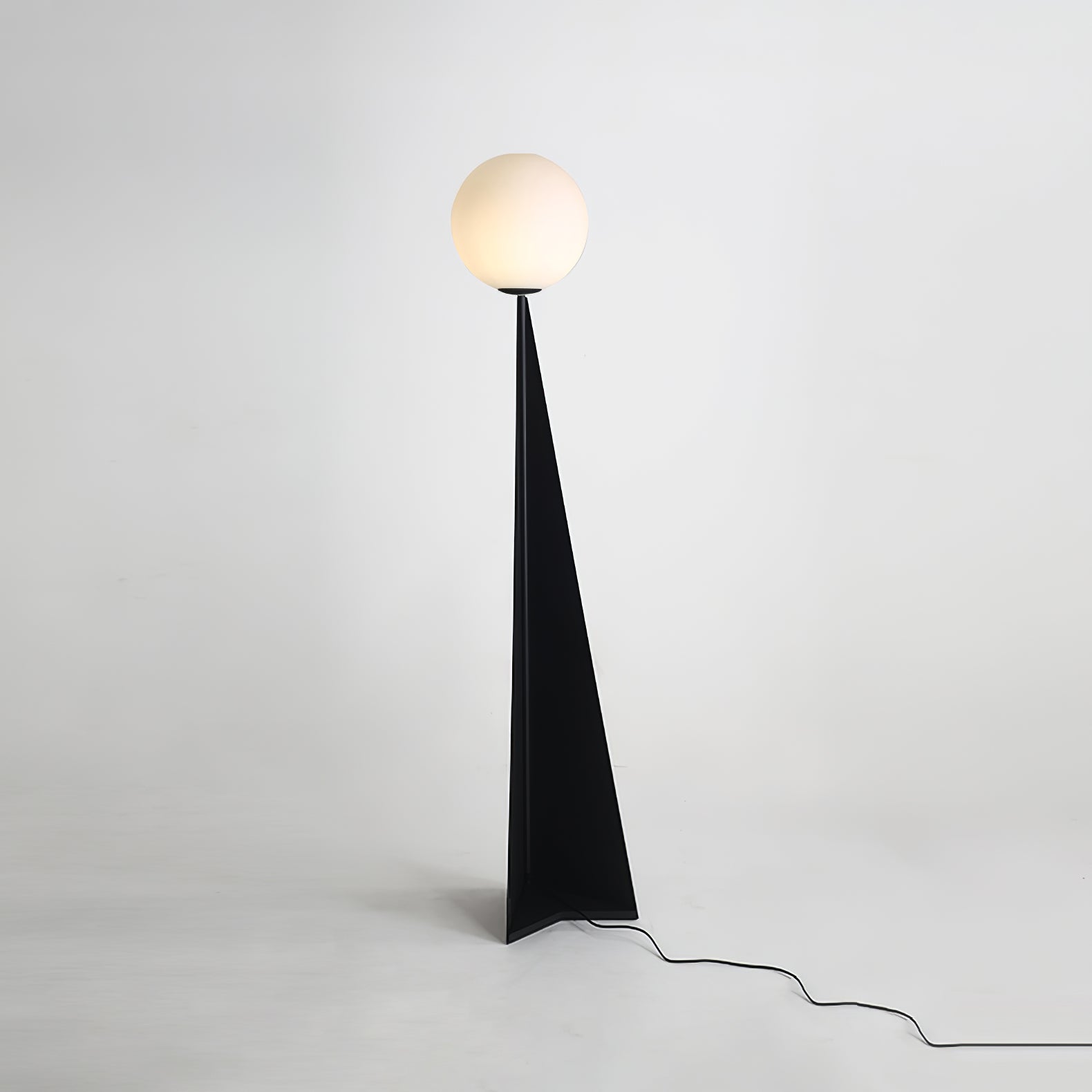 Vertex Minimalist Sphere Floor Lamp - Letslighting