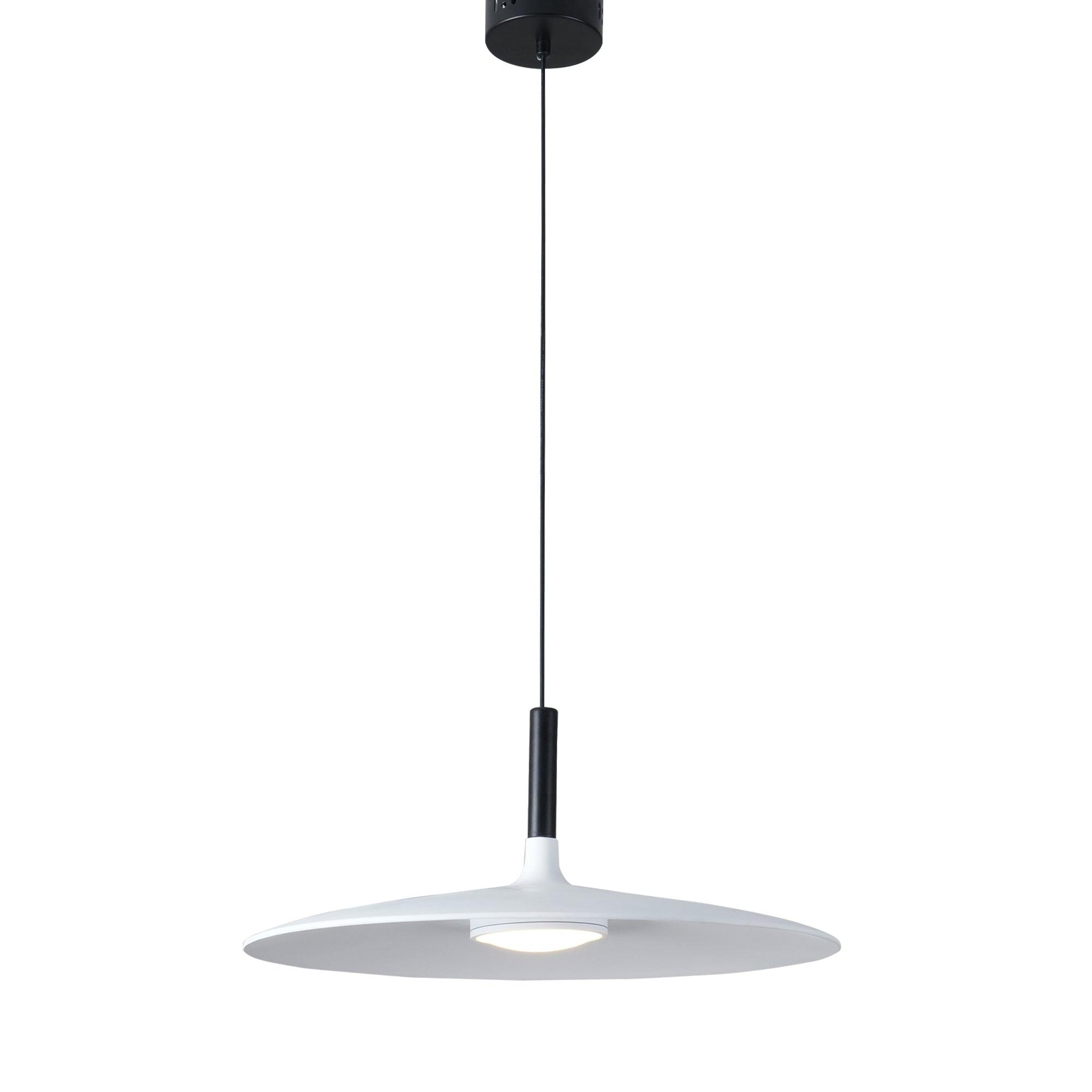 Lustra Pendant Lamp Aluminum Flat Disc - Letslighting