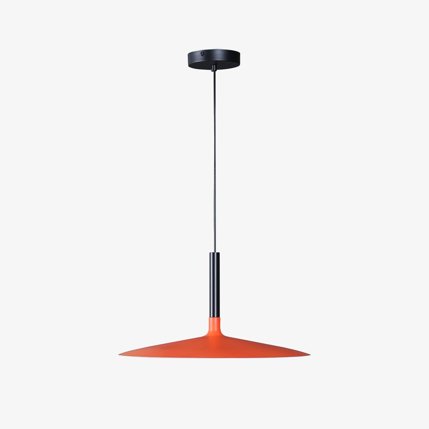 Lustra Pendant Lamp Aluminum Flat Disc - Letslighting