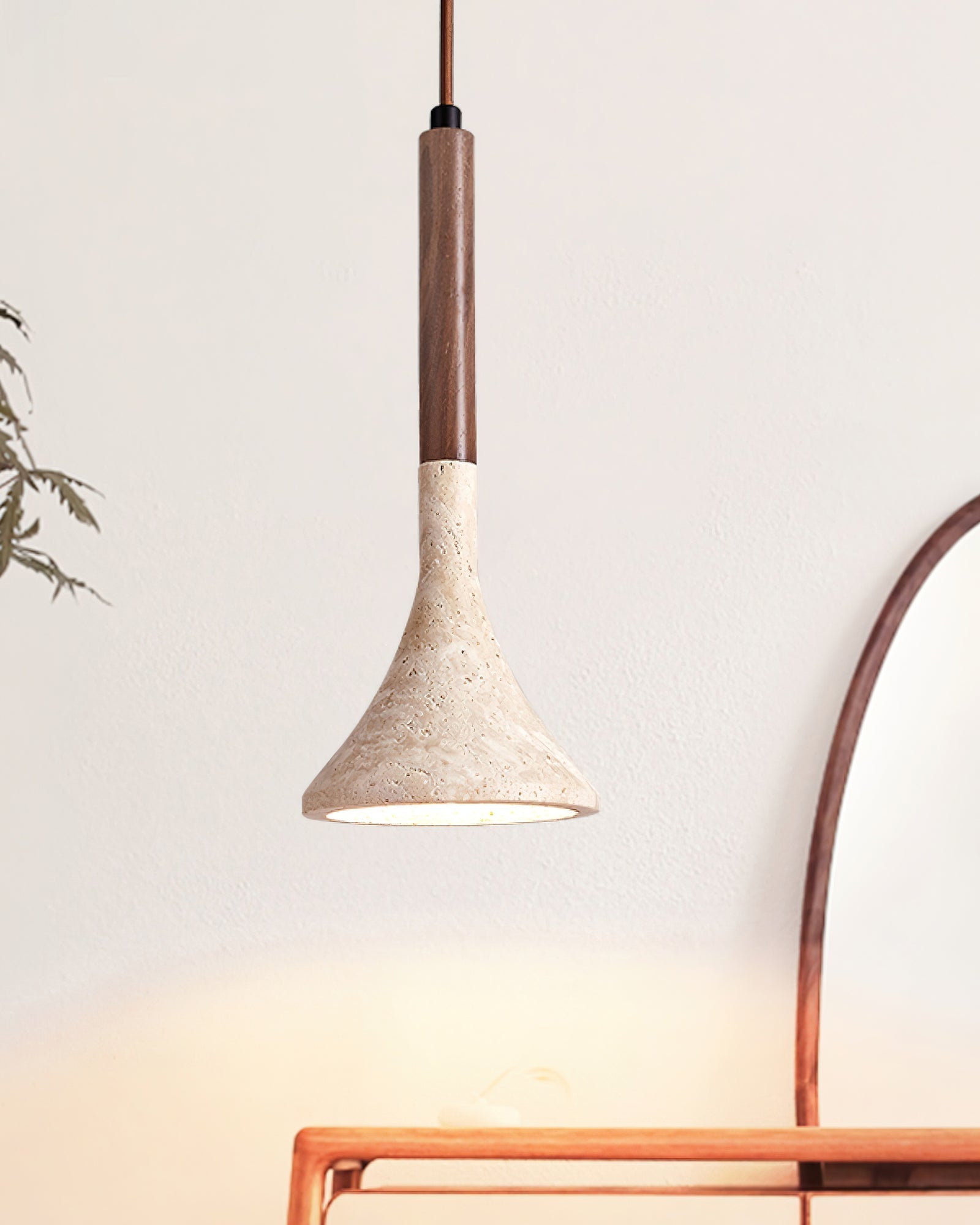 Ilnoren Travertine Pendant Light - Letslighting