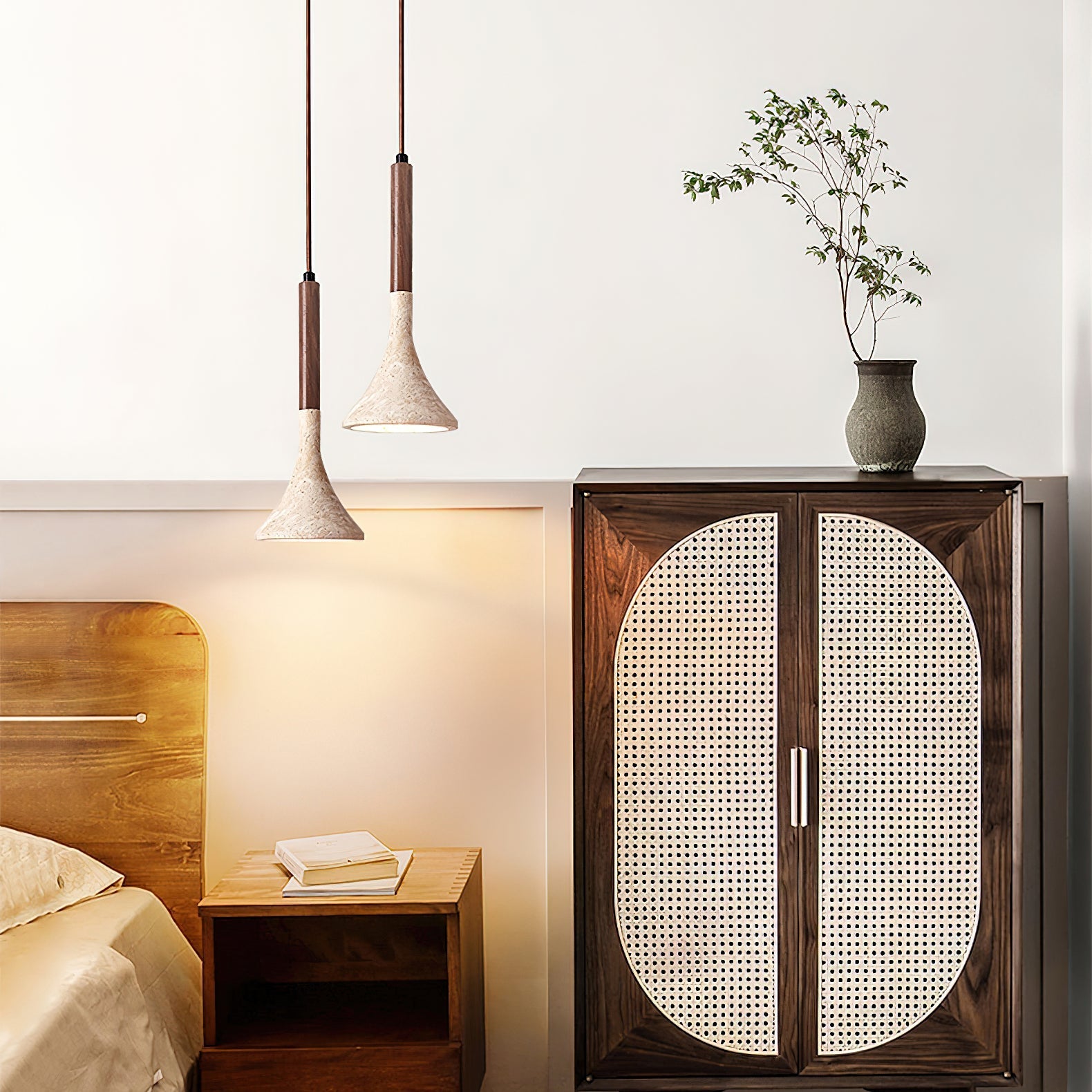 Ilnoren Travertine Pendant Light - Letslighting