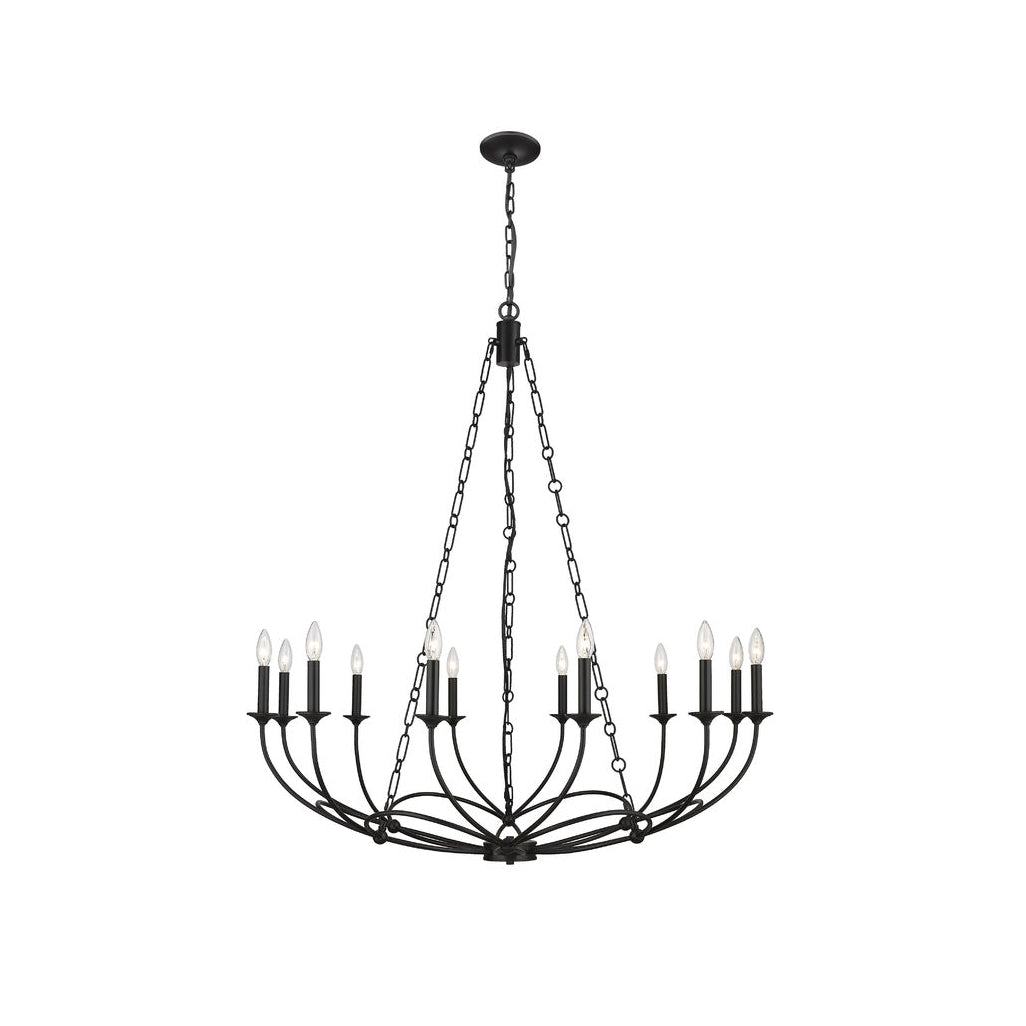 Arabella Candle-style Circular Design Chandelier - Letslighting