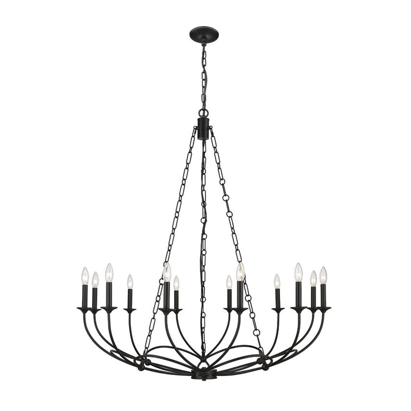 Arabella Candle-style Circular Design Chandelier - Letslighting