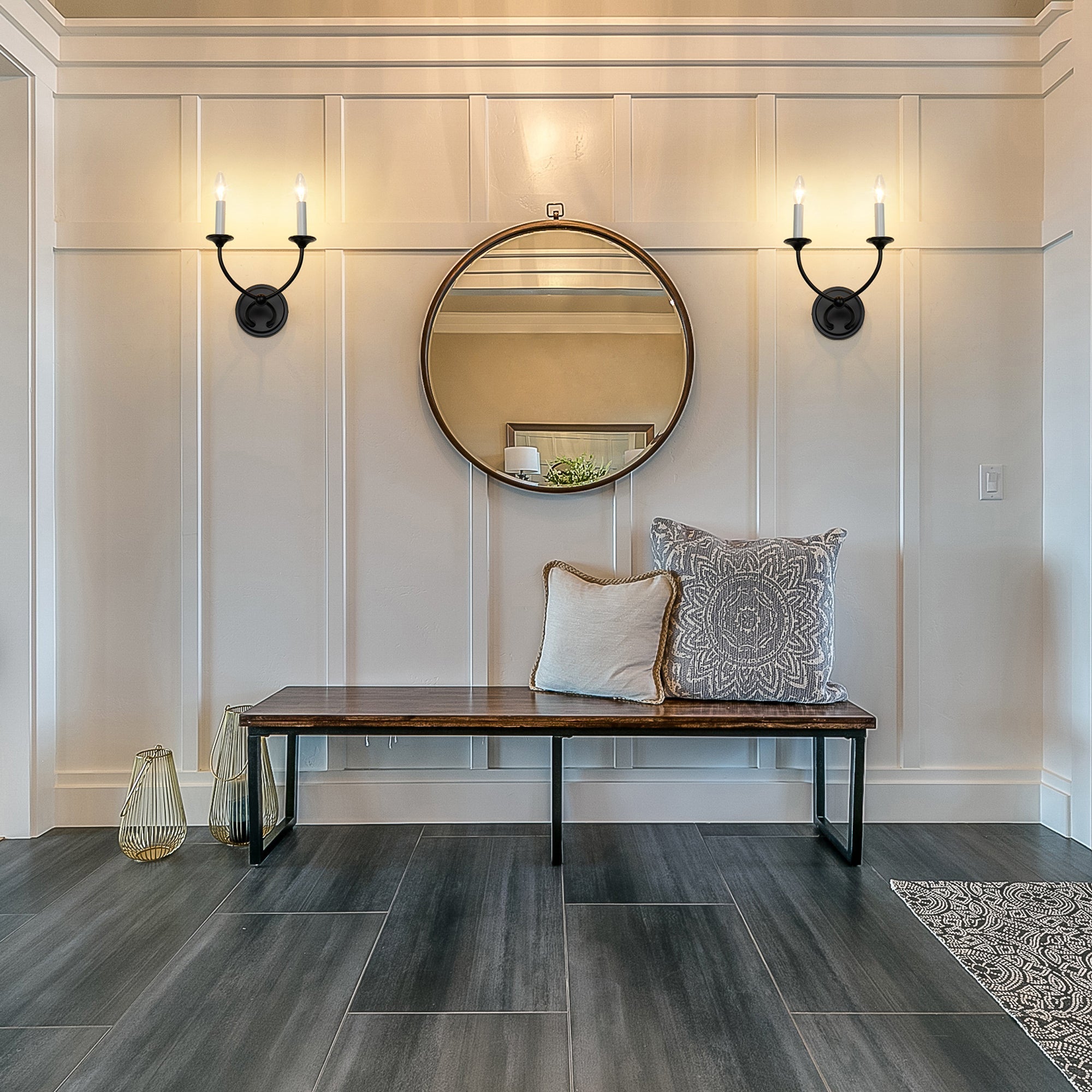 Ansel Vintage Candle-style Wall Lamp - Letslighting