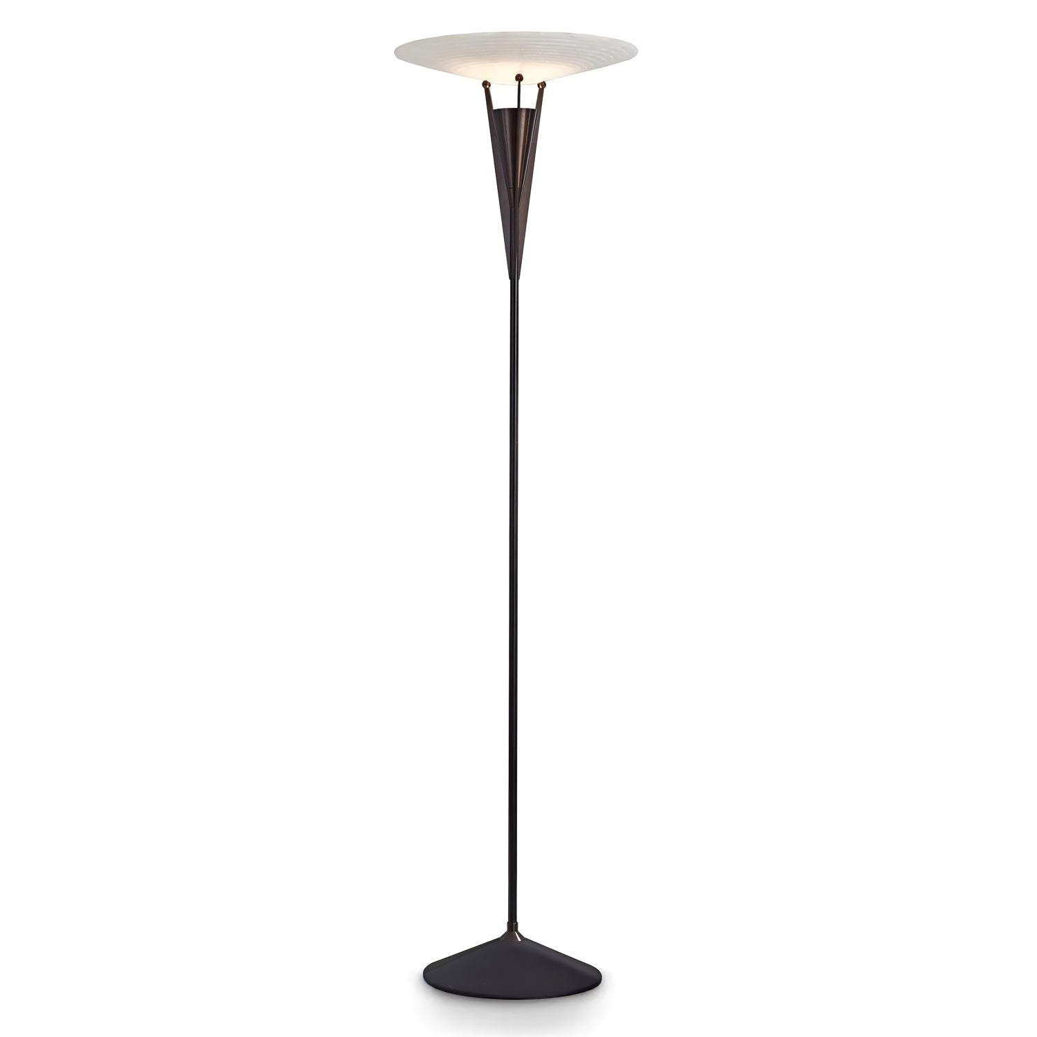 Veloros Cone Alabaster Floor Lamp - Letslighting