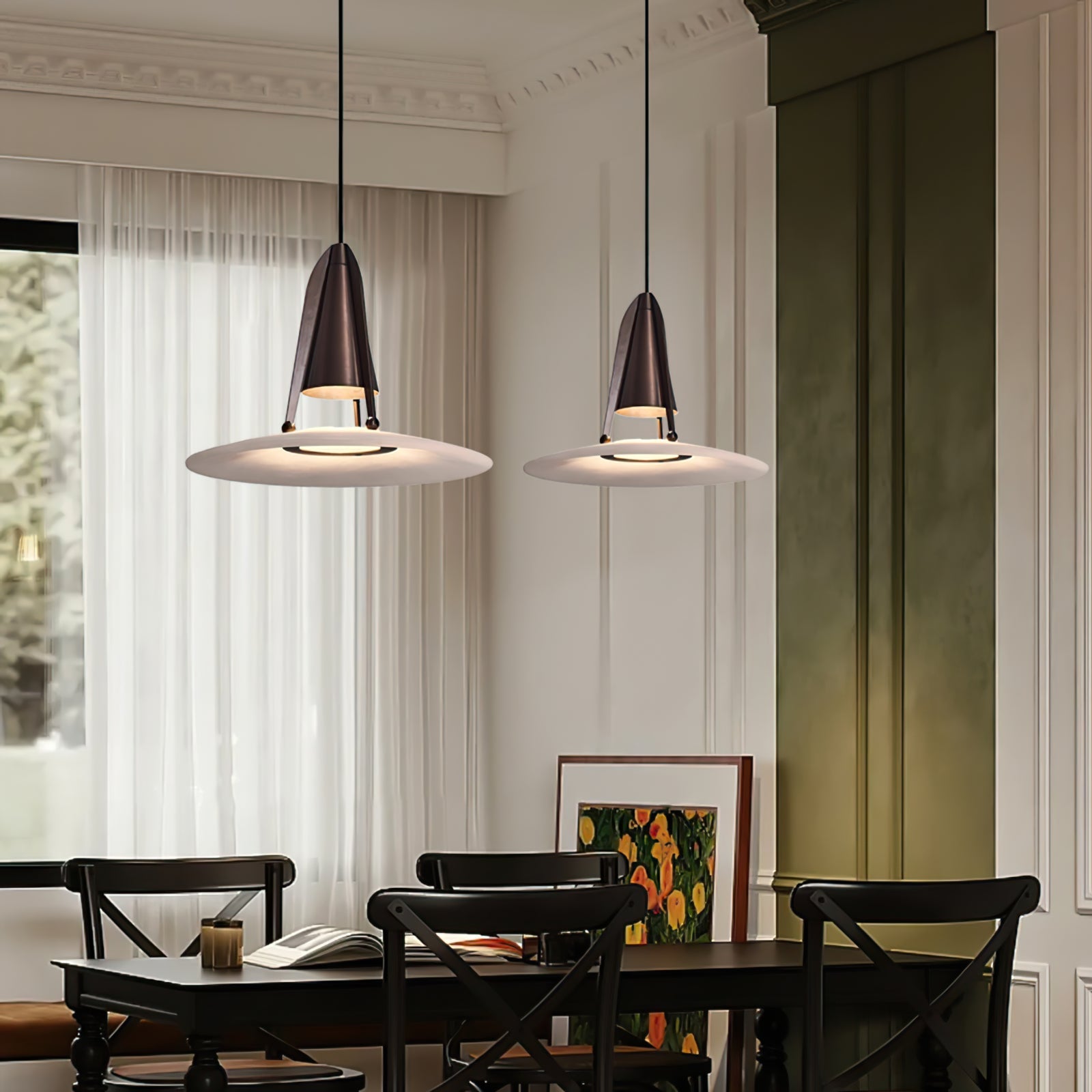 Aragon Pendant Light Alabaster & Fusion - Letslighting