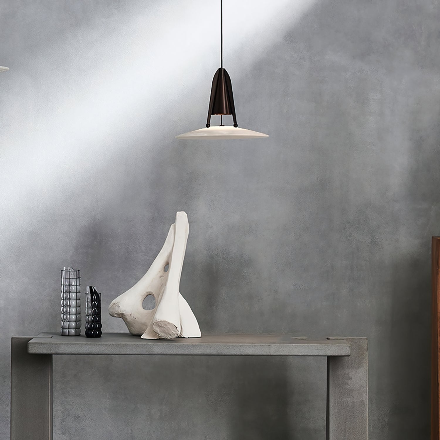 Aragon Pendant Light Alabaster & Fusion - Letslighting