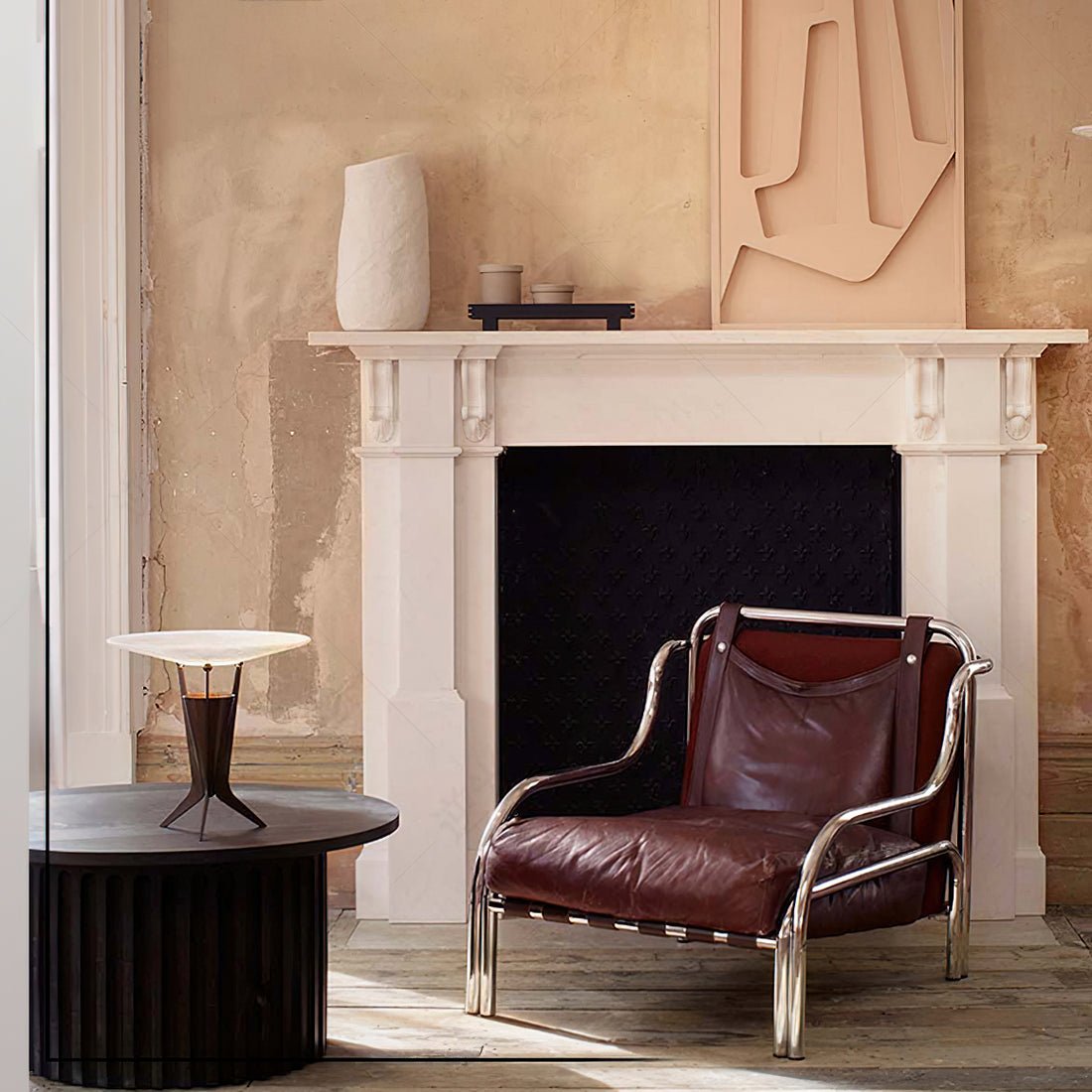 Eurtalus Alabaster Top Table Lamp - Letslighting