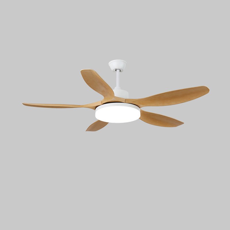 Dario Minimalist Wood Ceiling Fan Light - Letslighting