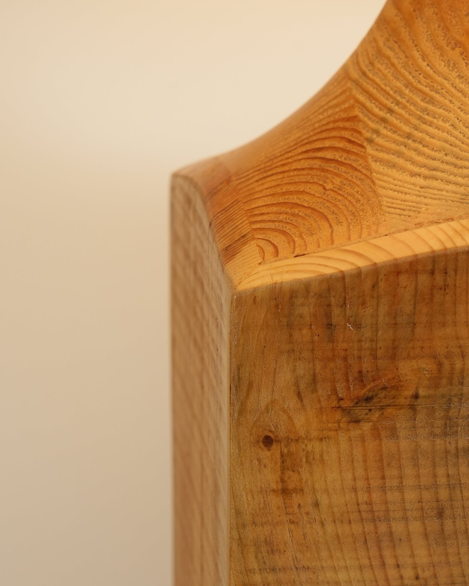 Rustica Timber Column Floor Lamp - Letslighting