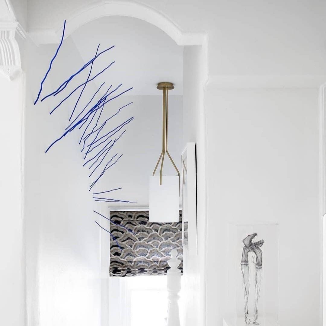 Lustra Chandelier LED 3-Lights Brass Modern - Letslighting