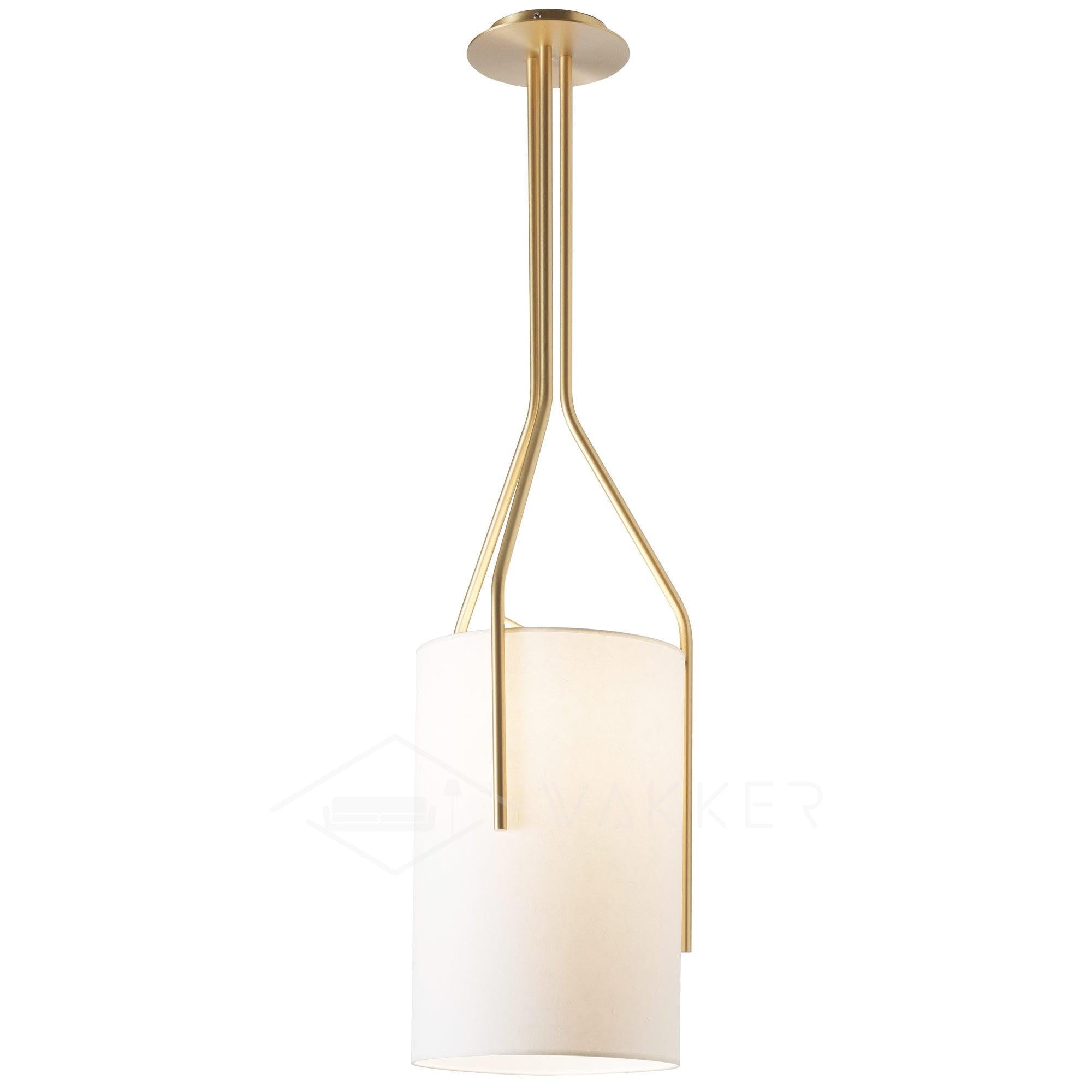 Lustra Chandelier LED 3-Lights Brass Modern - Letslighting