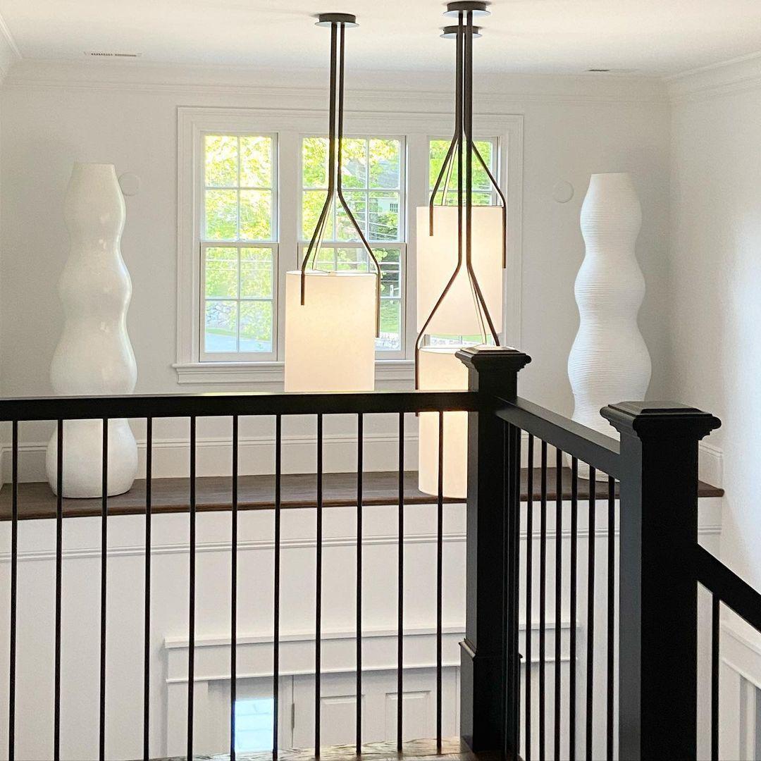 Lustra Chandelier LED 3-Lights Brass Modern - Letslighting
