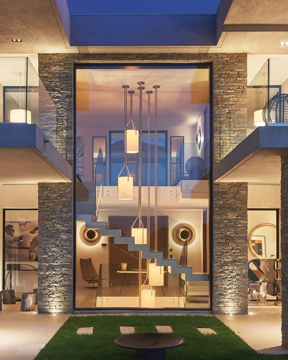 Lustra Chandelier LED 3-Lights Brass Modern - Letslighting