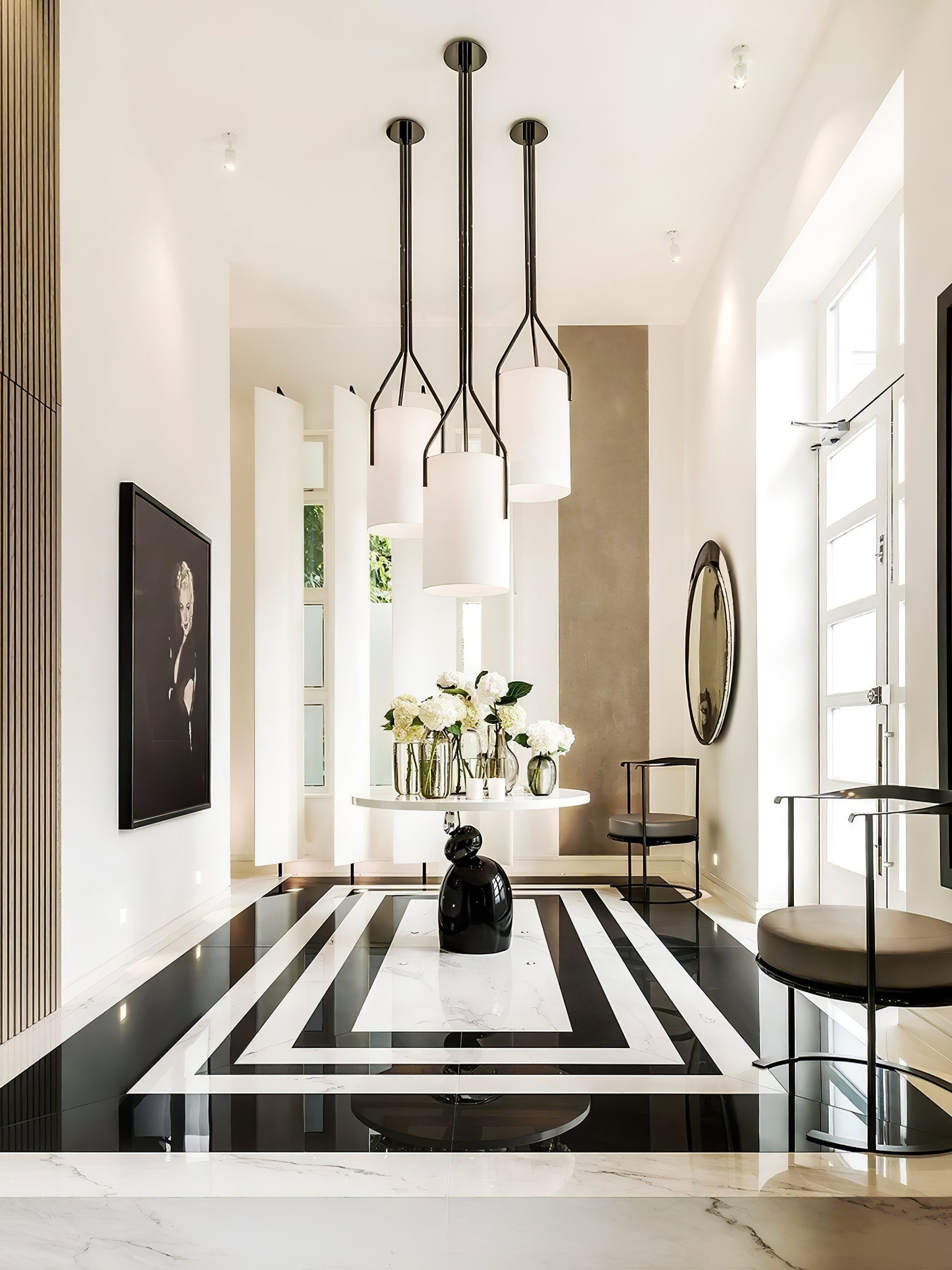 Lustra Chandelier LED 3-Lights Brass Modern - Letslighting