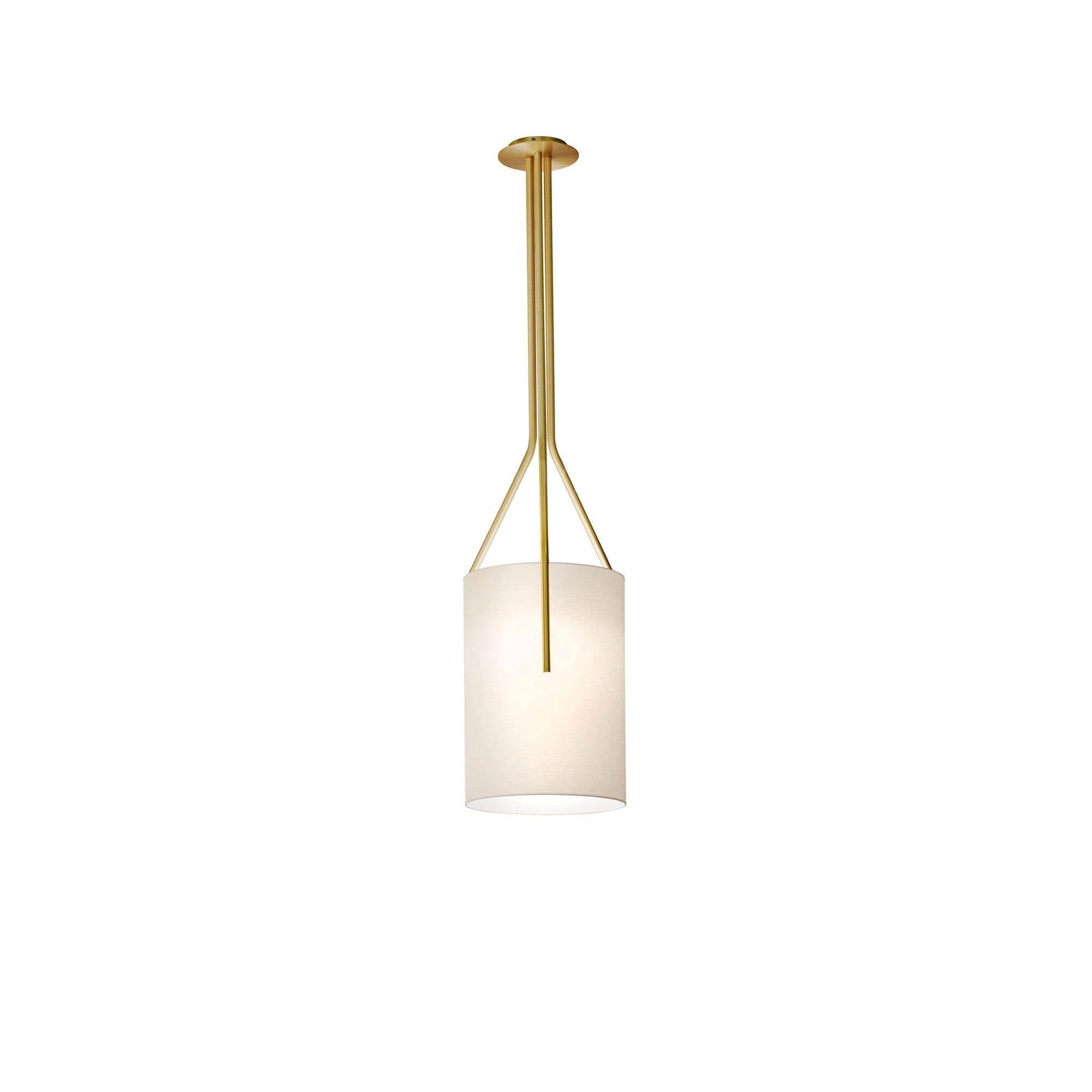 Lustra Chandelier LED 3-Lights Brass Modern - Letslighting