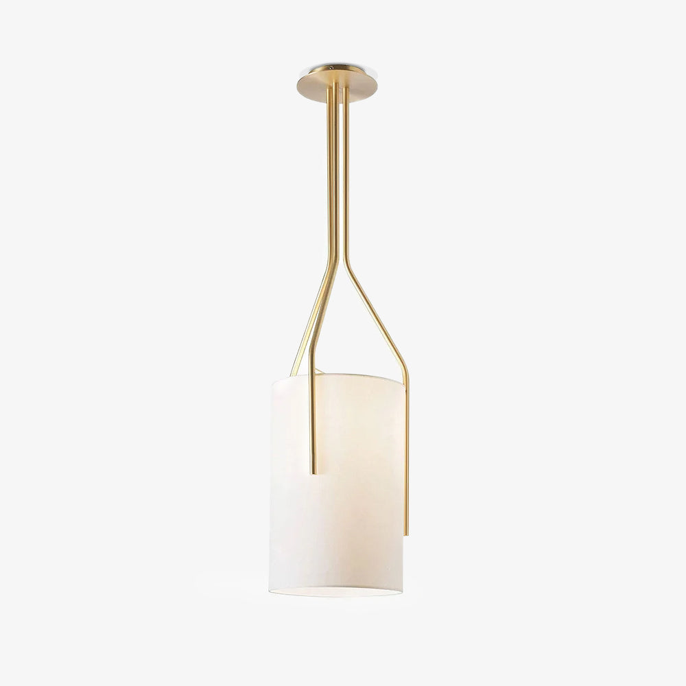 Lustra Chandelier LED 3-Lights Brass Modern - Letslighting