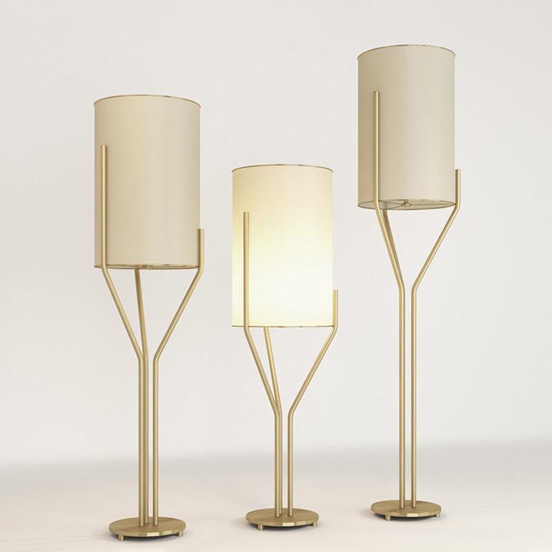 Evvynor Glam Brass Floor Lamp - Letslighting