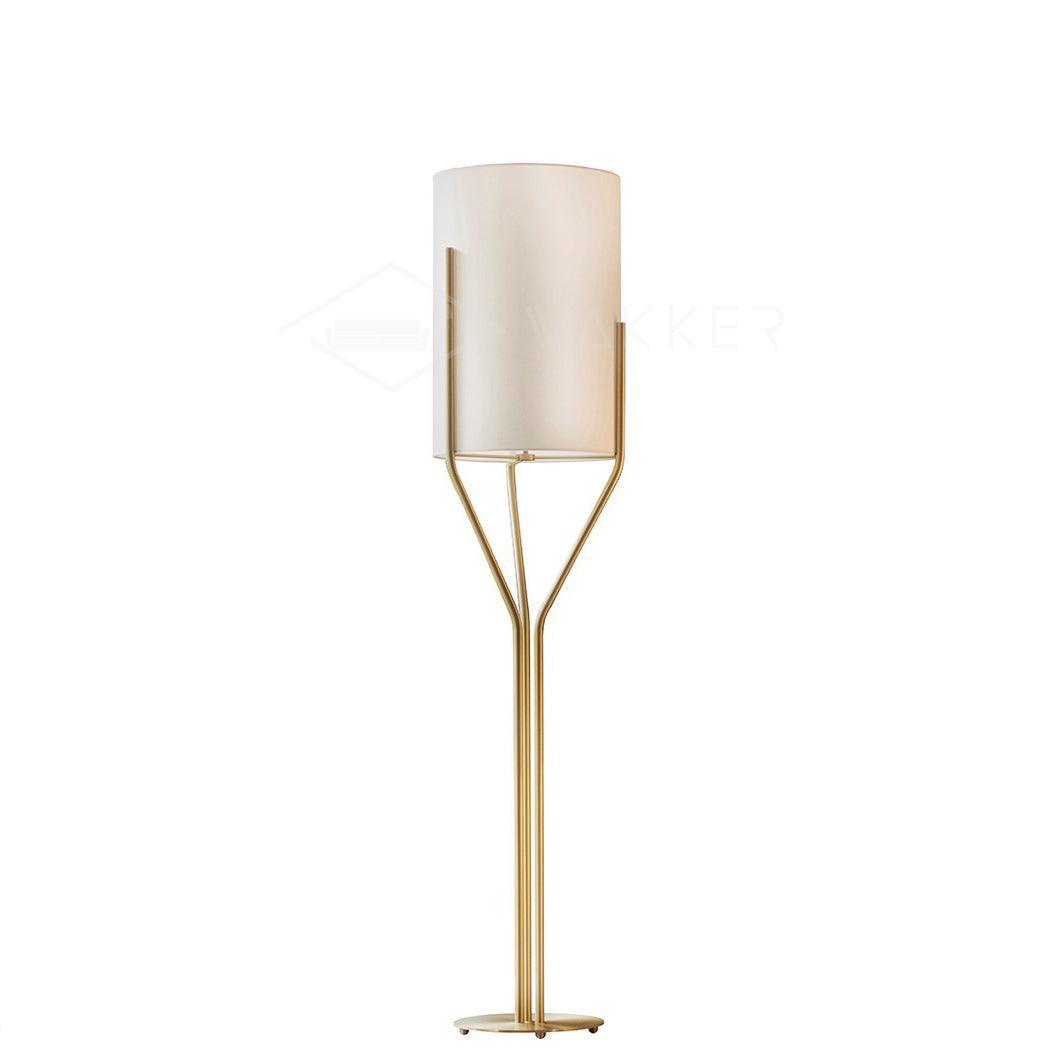 Evvynor Glam Brass Floor Lamp - Letslighting