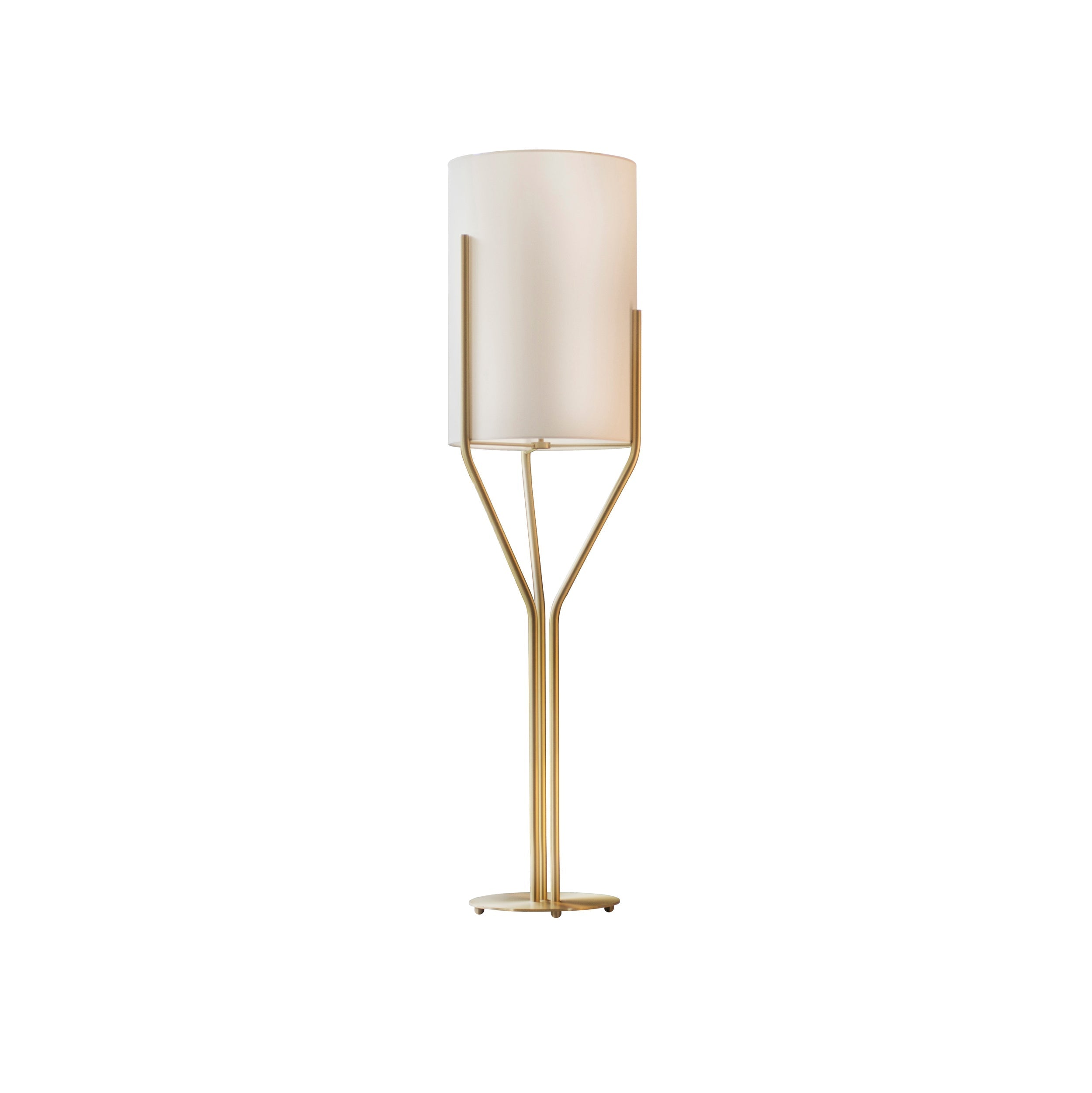 Evvynor Glam Brass Floor Lamp - Letslighting