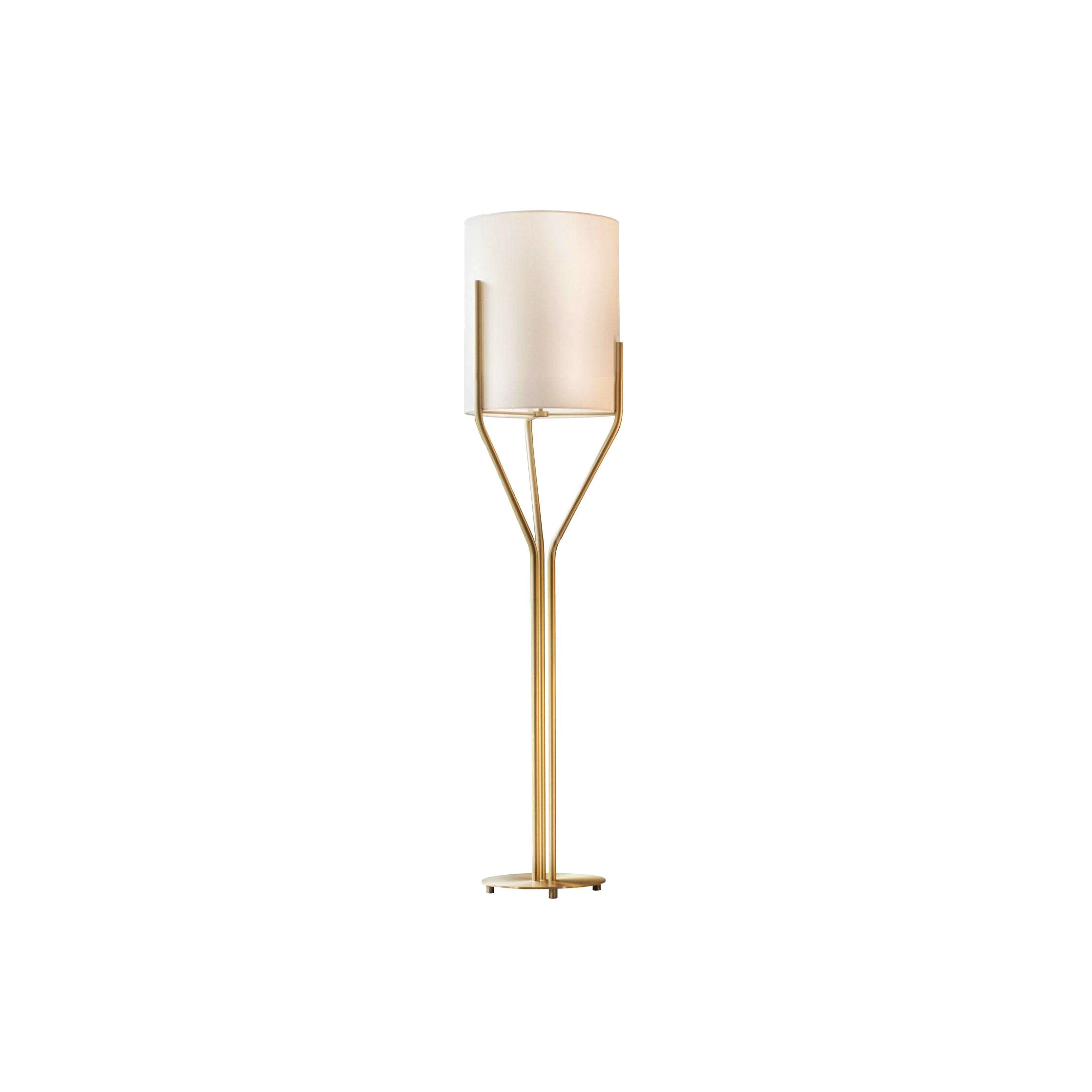 Evvynor Glam Brass Floor Lamp - Letslighting