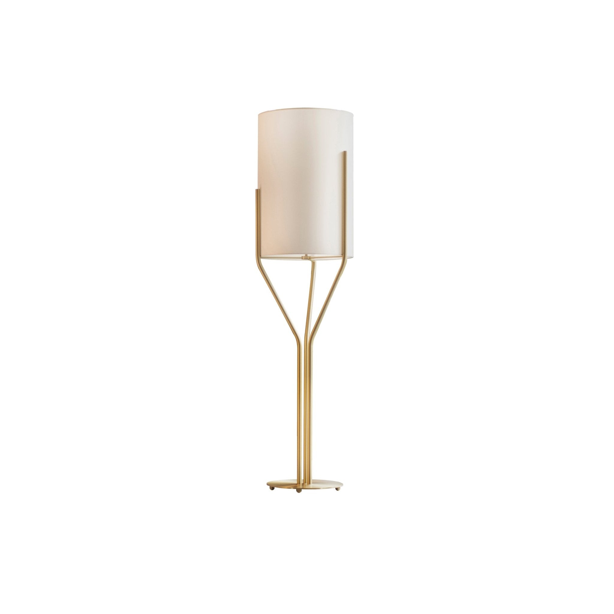 Evvynor Glam Brass Floor Lamp - Letslighting