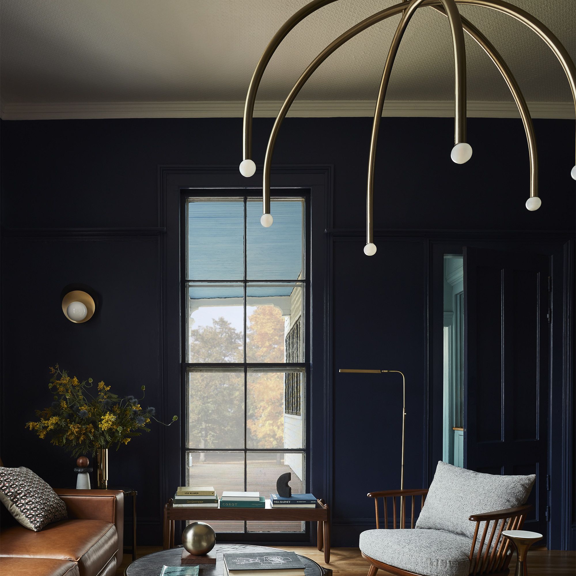 Hadden Modern Minimalist Brass Chandelier - Letslighting