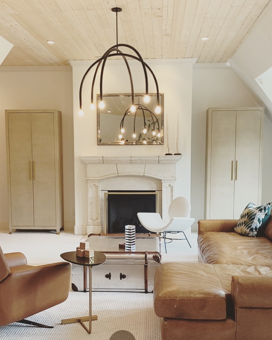 Hadden Modern Minimalist Brass Chandelier - Letslighting