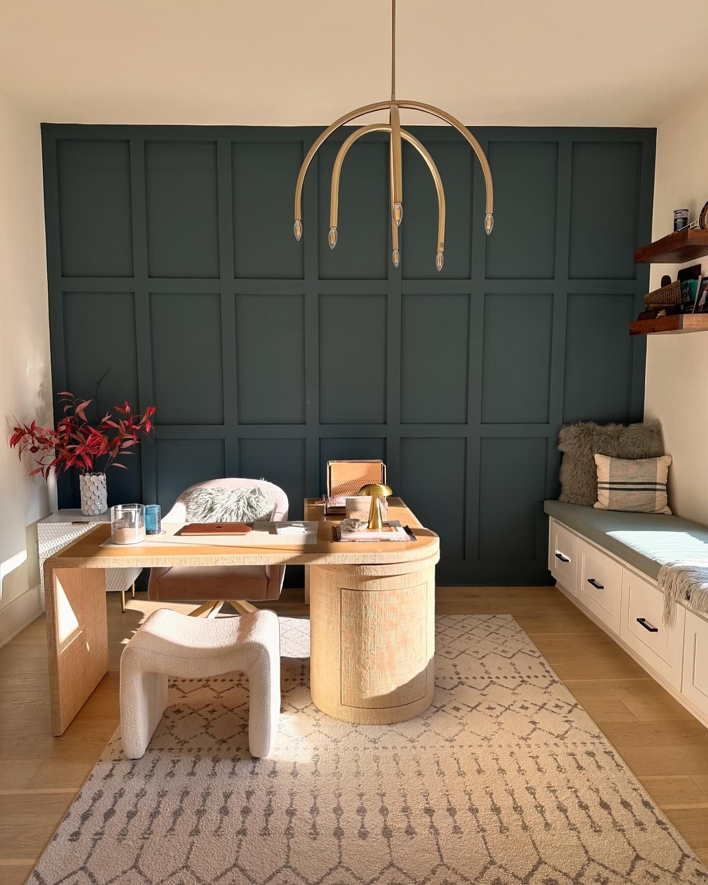 Hadden Modern Minimalist Brass Chandelier - Letslighting