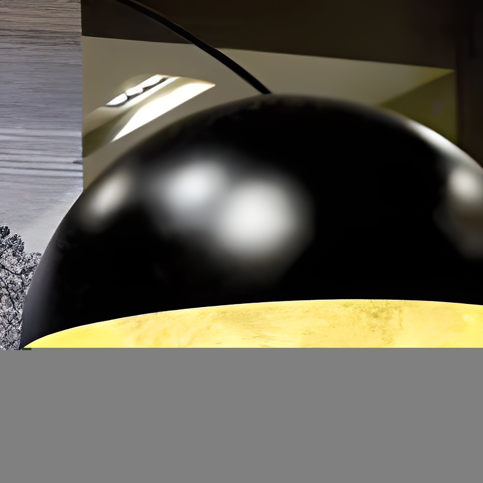 Cutalus Curved Black Arc Floor Lamp - Letslighting