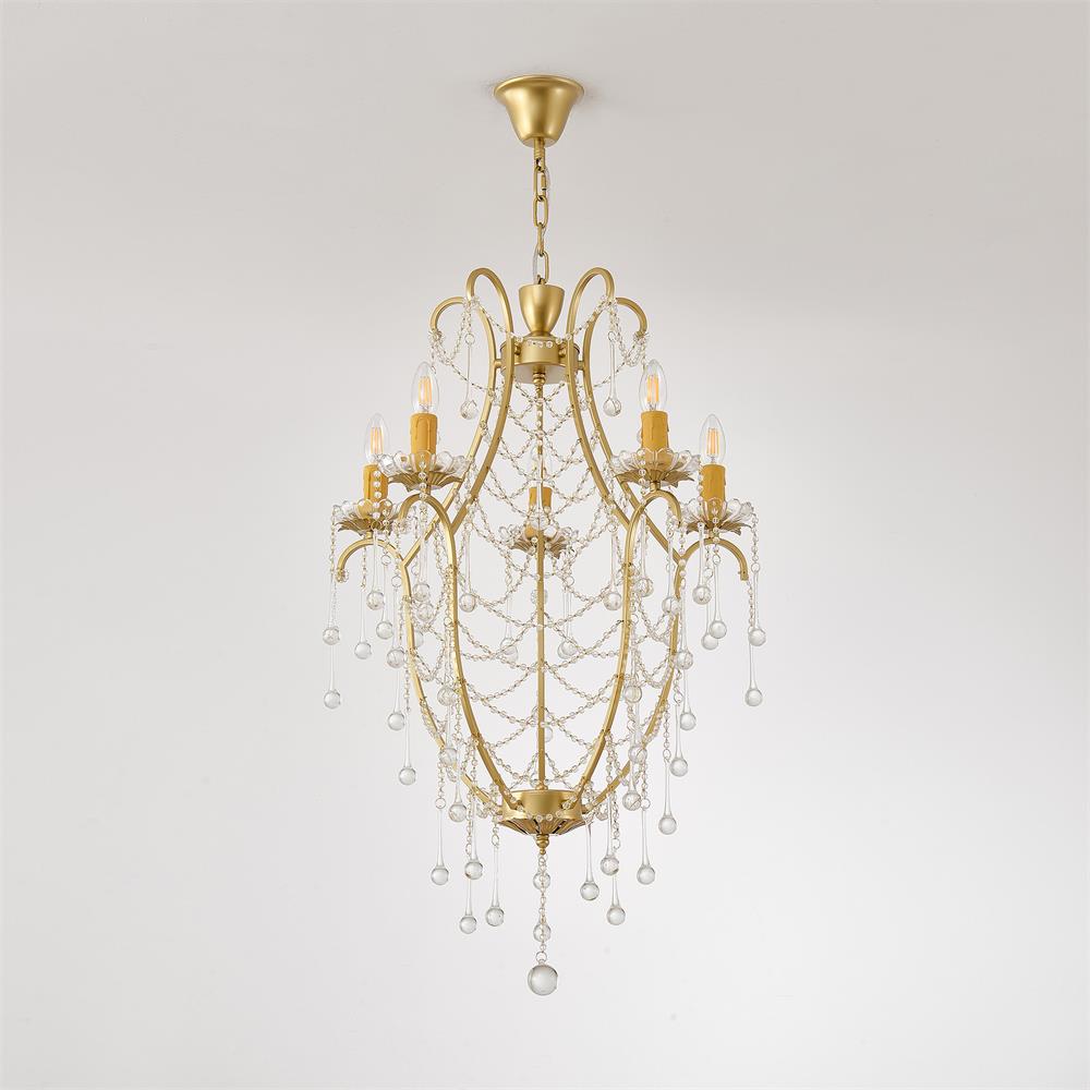 Qvistuvyo Individual Creativity Glass Chandelier - Letslighting