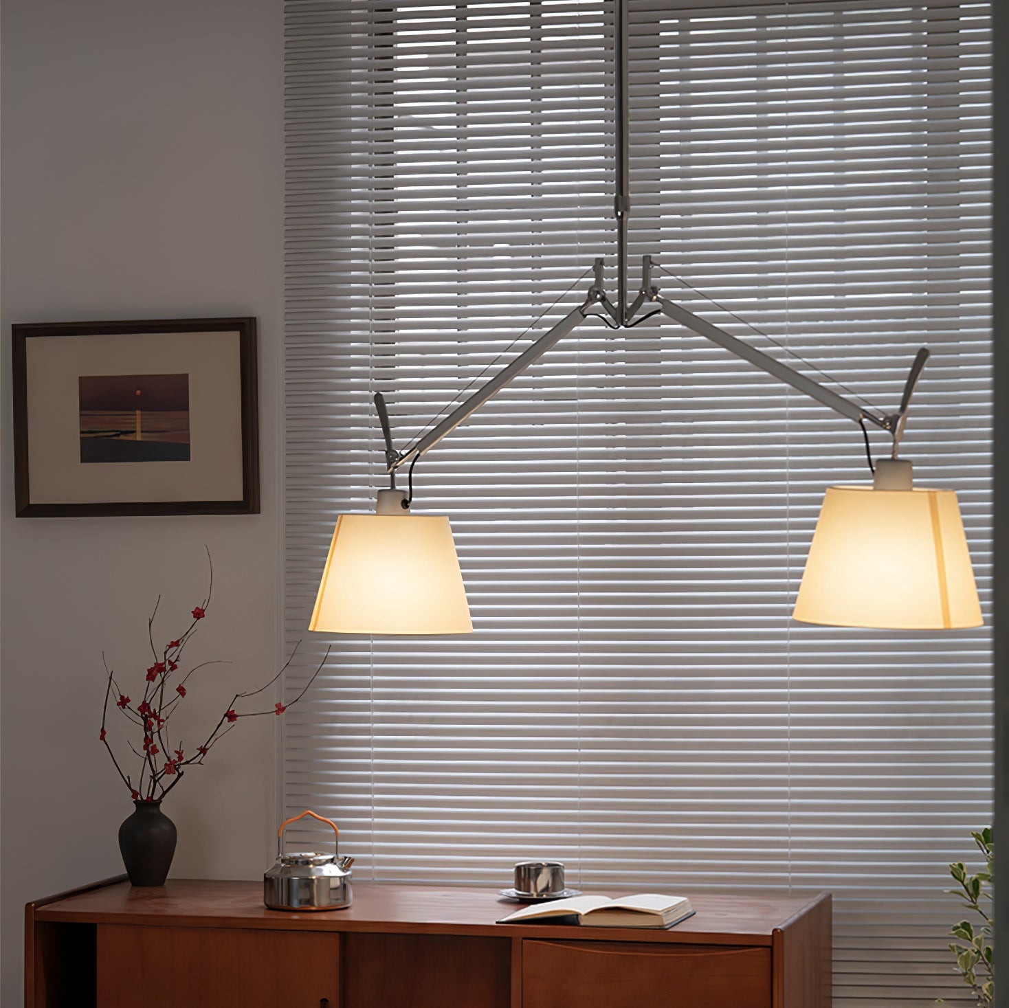 Evmirion Premium Elegance Shade Fabric Pendant Lamp - Letslighting