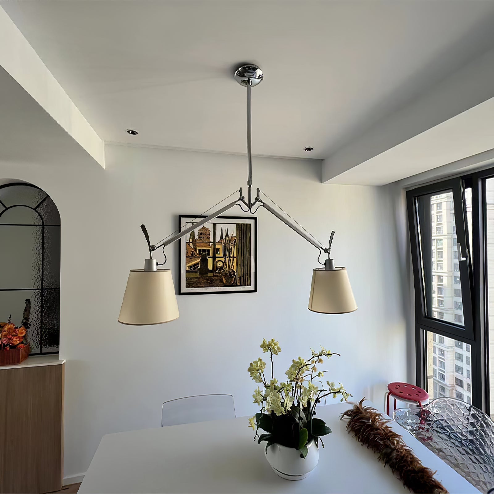 Evmirion Premium Elegance Shade Fabric Pendant Lamp - Letslighting