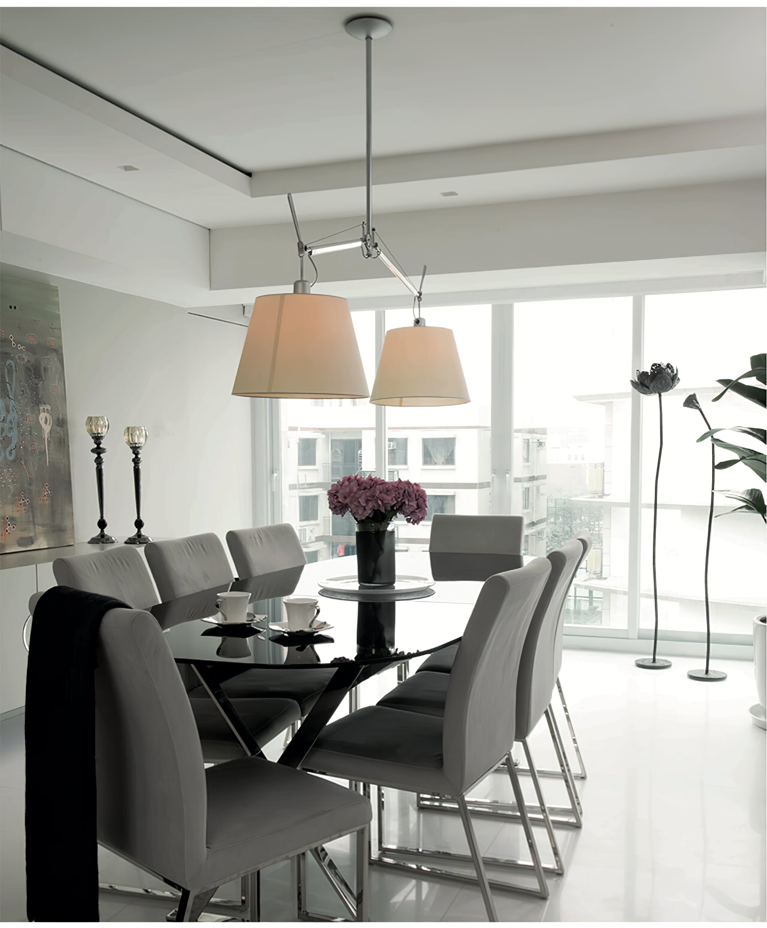 Evmirion Premium Elegance Shade Fabric Pendant Lamp - Letslighting