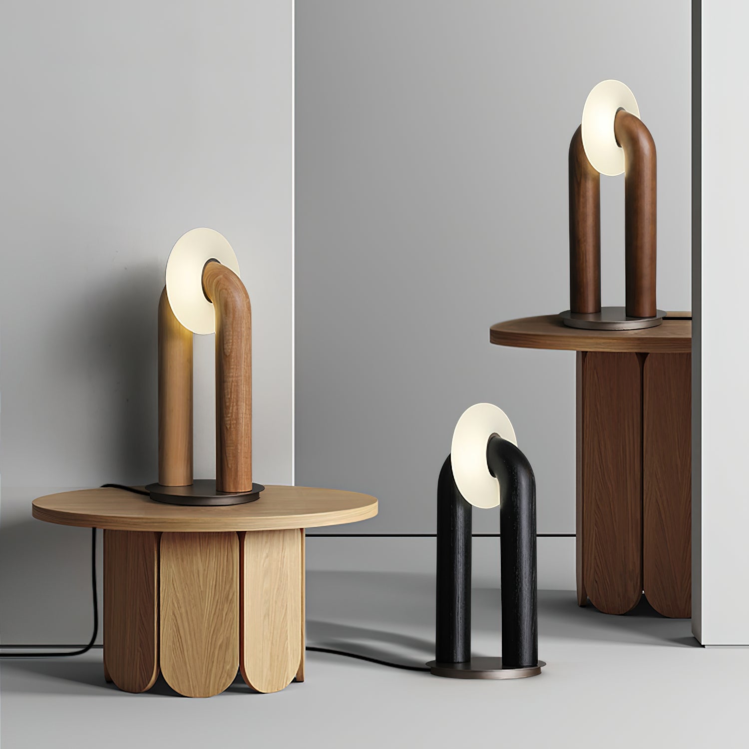 Roxen Wood Vintage Table Lamp - Letslighting
